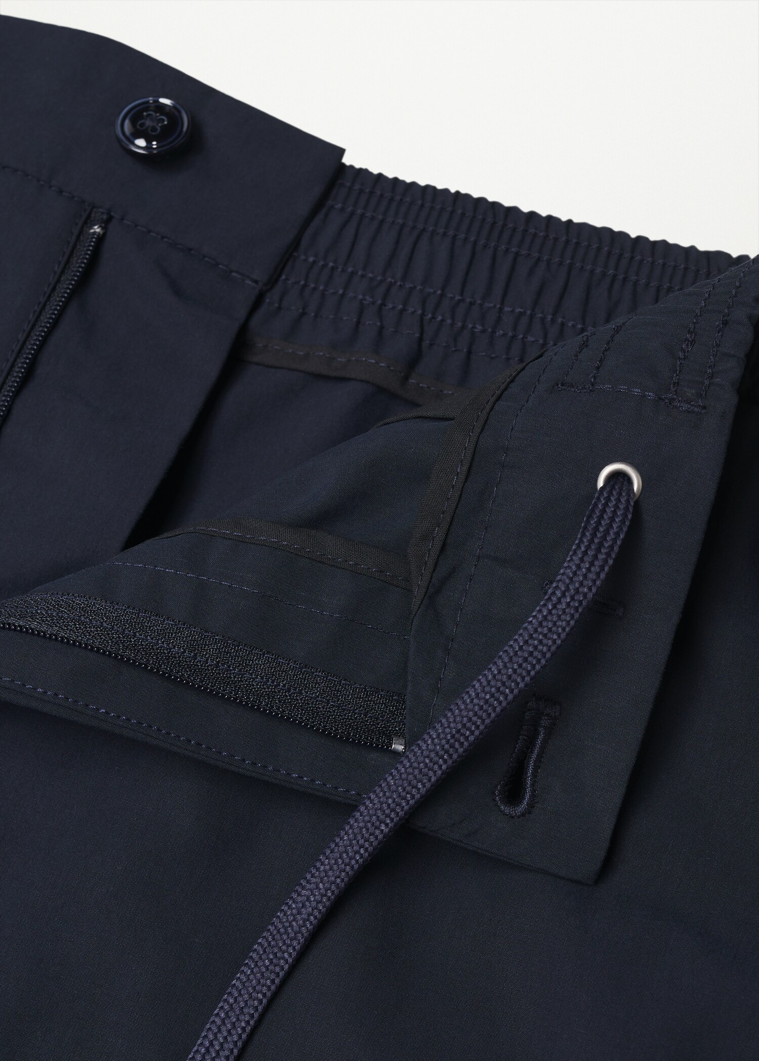 Tencel cotton jogger shorts - Details of the article 8