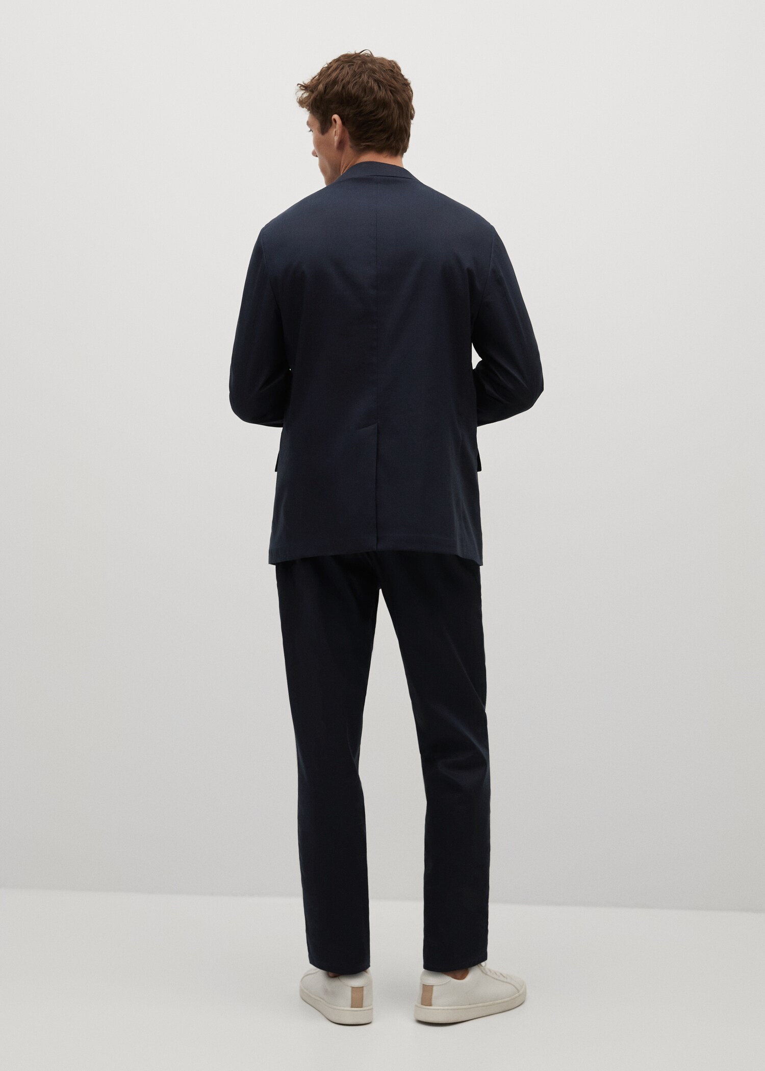 Americana slim fit lyocell lino - Reverso del artículo