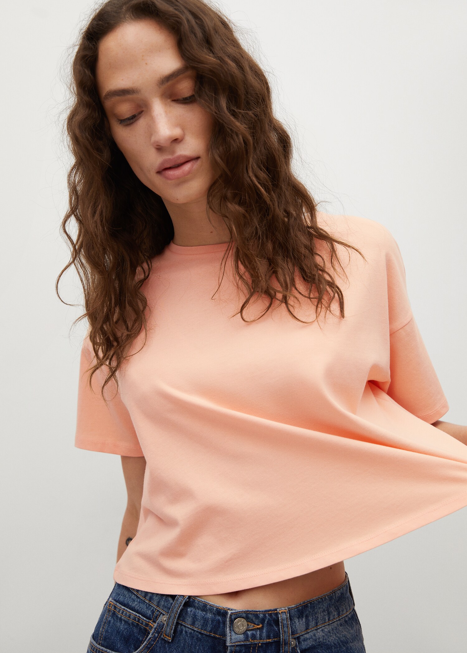 Camiseta crop algodón - Detalle del artículo 3