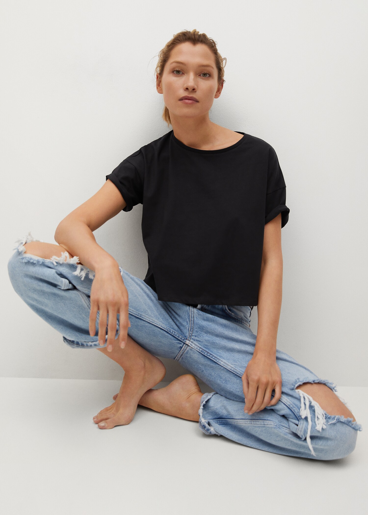 Camiseta crop algodón - Detalle del artículo 2