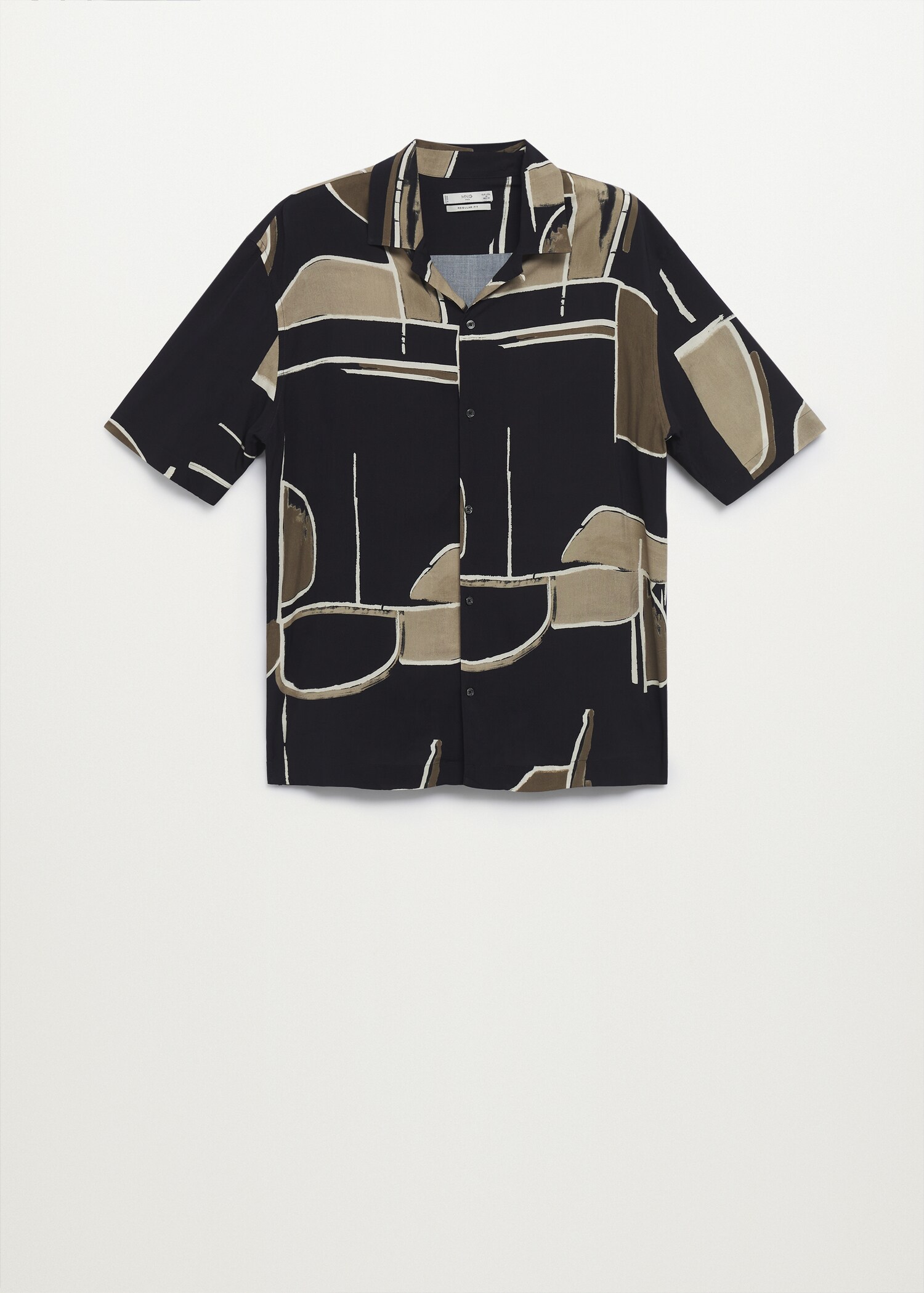 Camisa fluida estampada - Artículo sin modelo