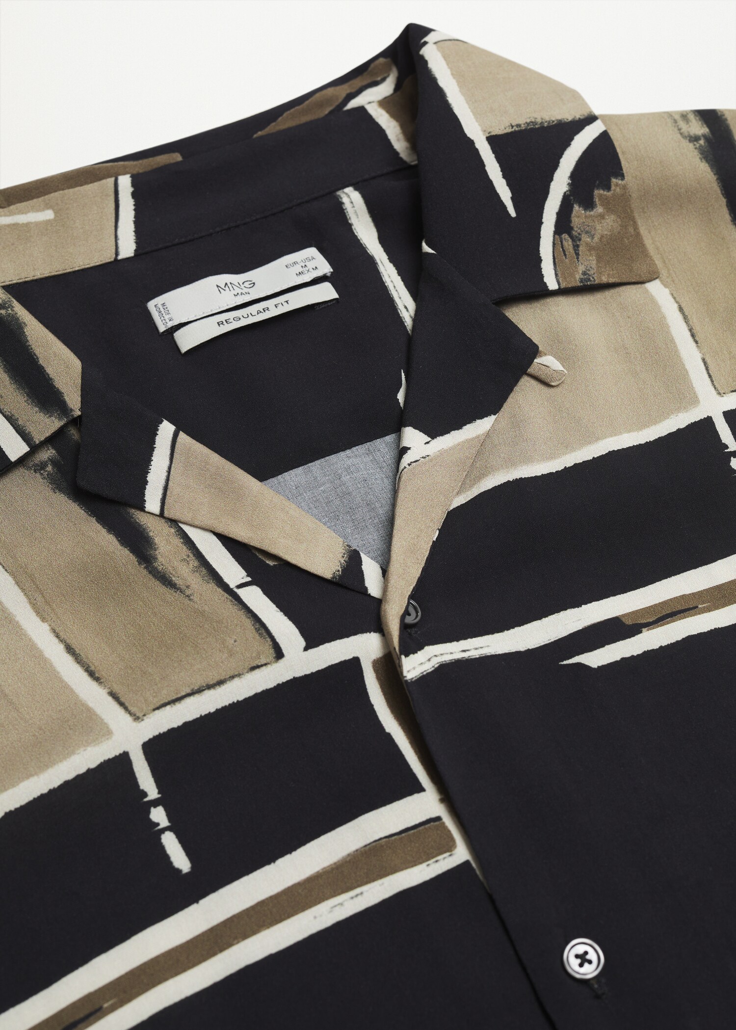 Camisa fluida estampada - Detalle del artículo 7