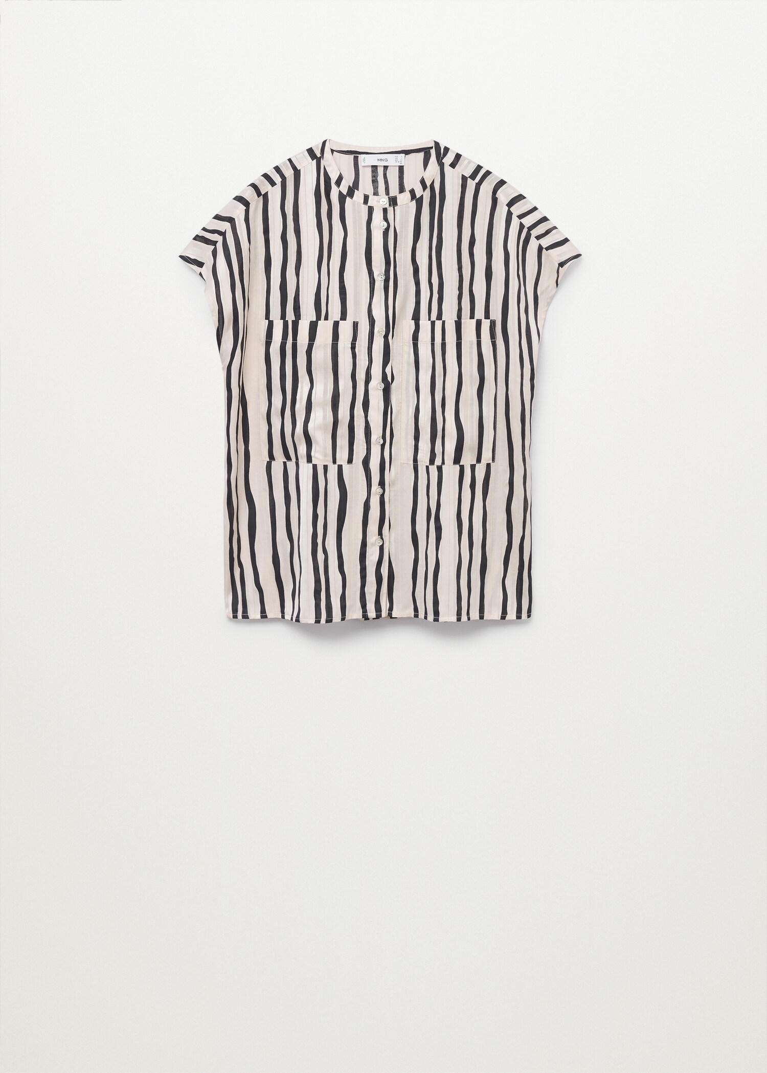 Oversize striped shirt - Article without model