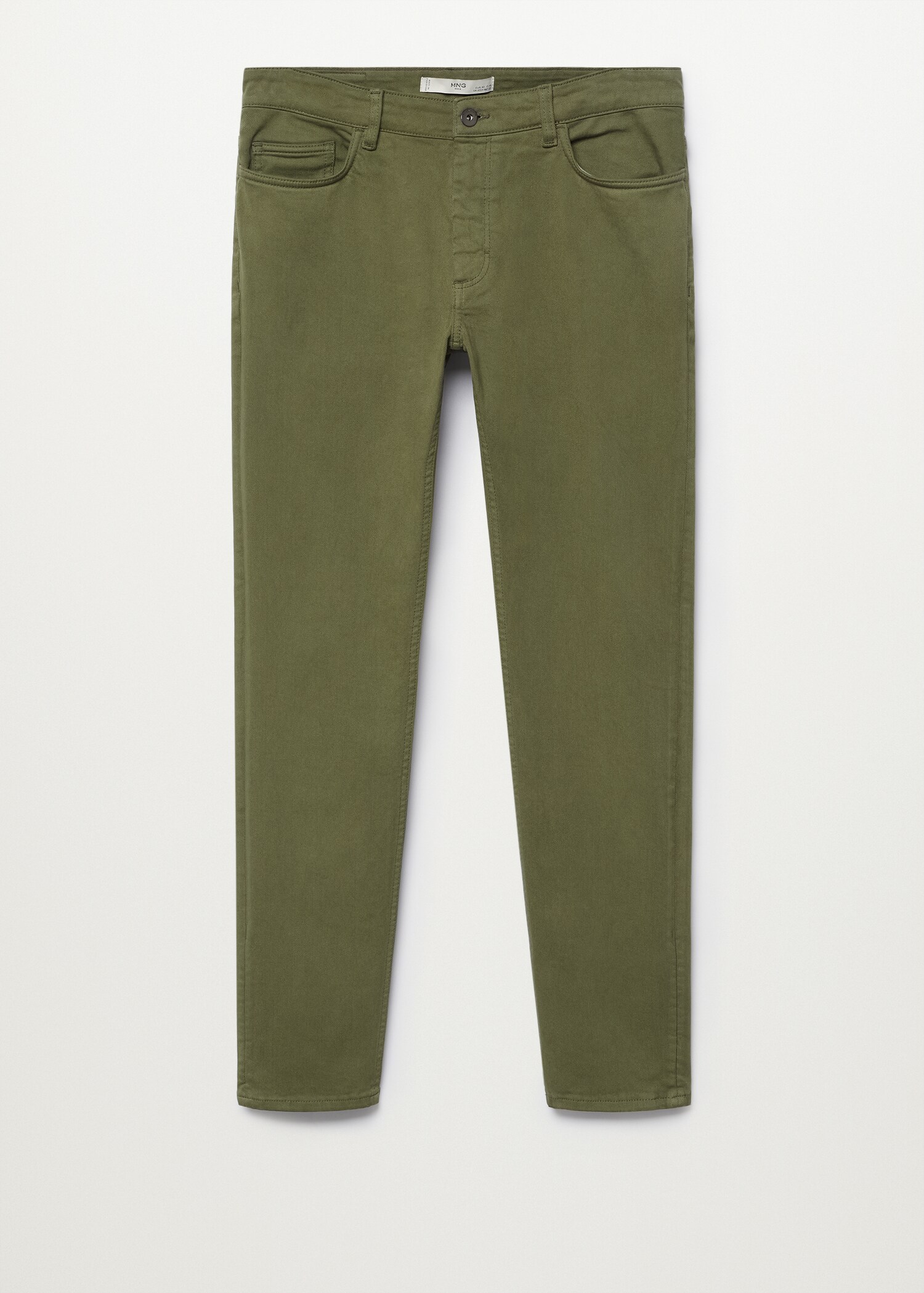 Slim-fit colored jeans - Article without model