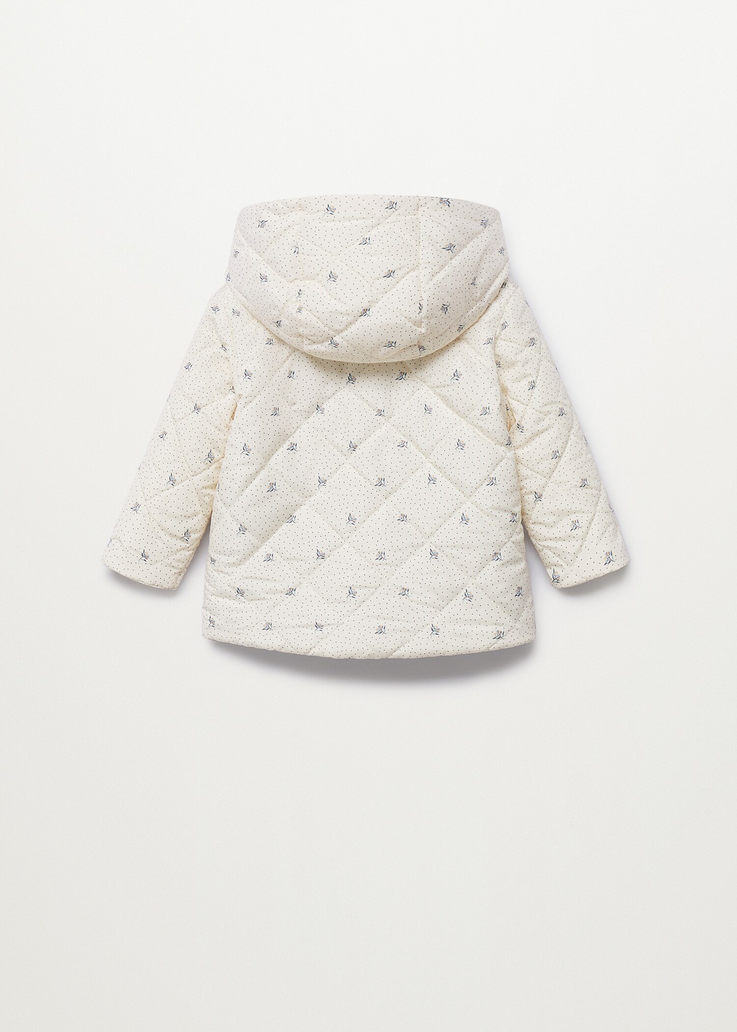 Chaqueta acolchada estampada - Reverso del artículo