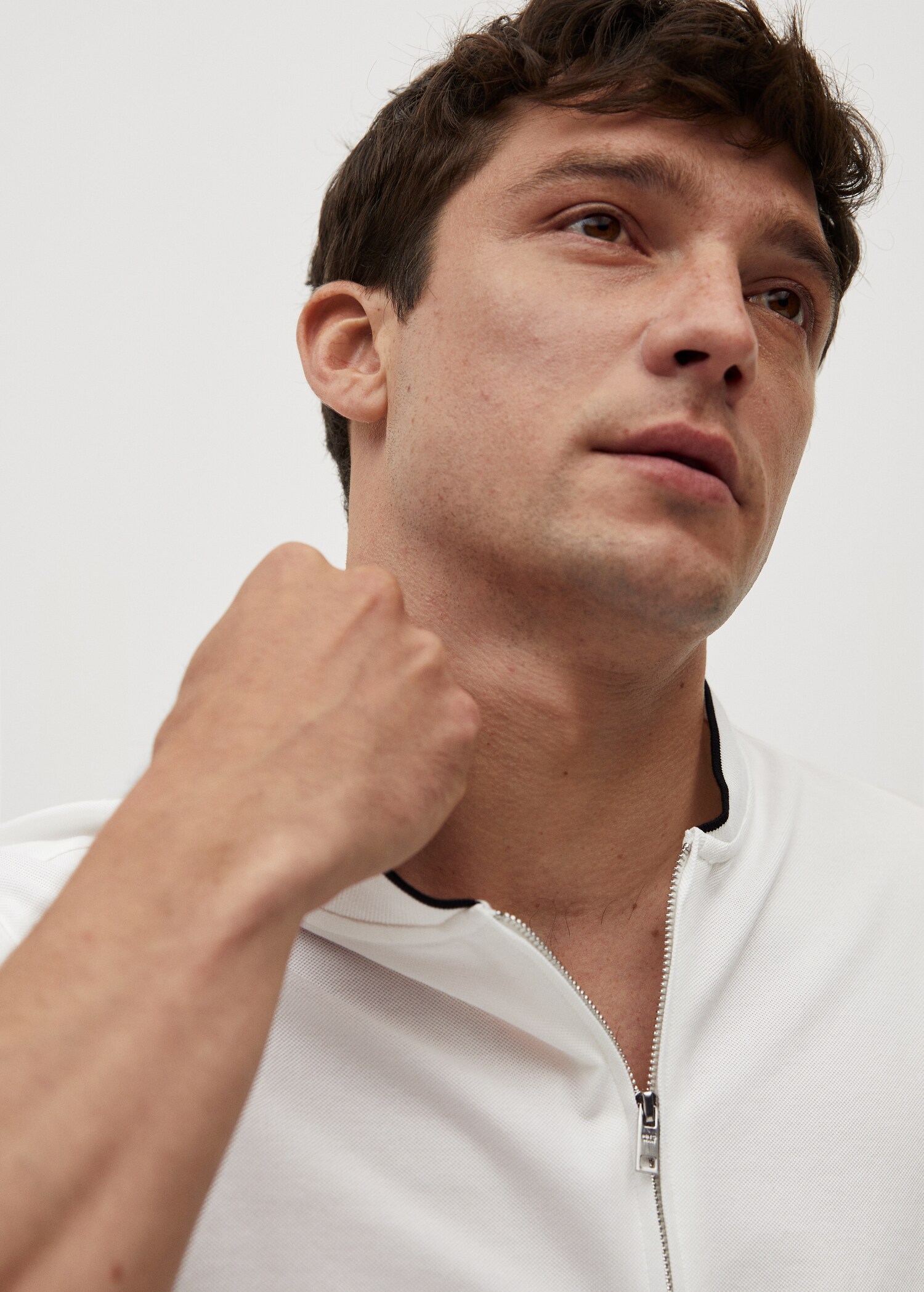 Polo algodón cuello bomber - Detalle del artículo 2