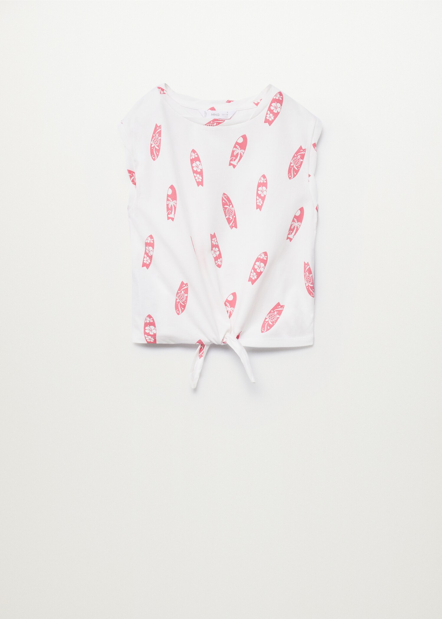 Knot printed T-shirt - Article without model