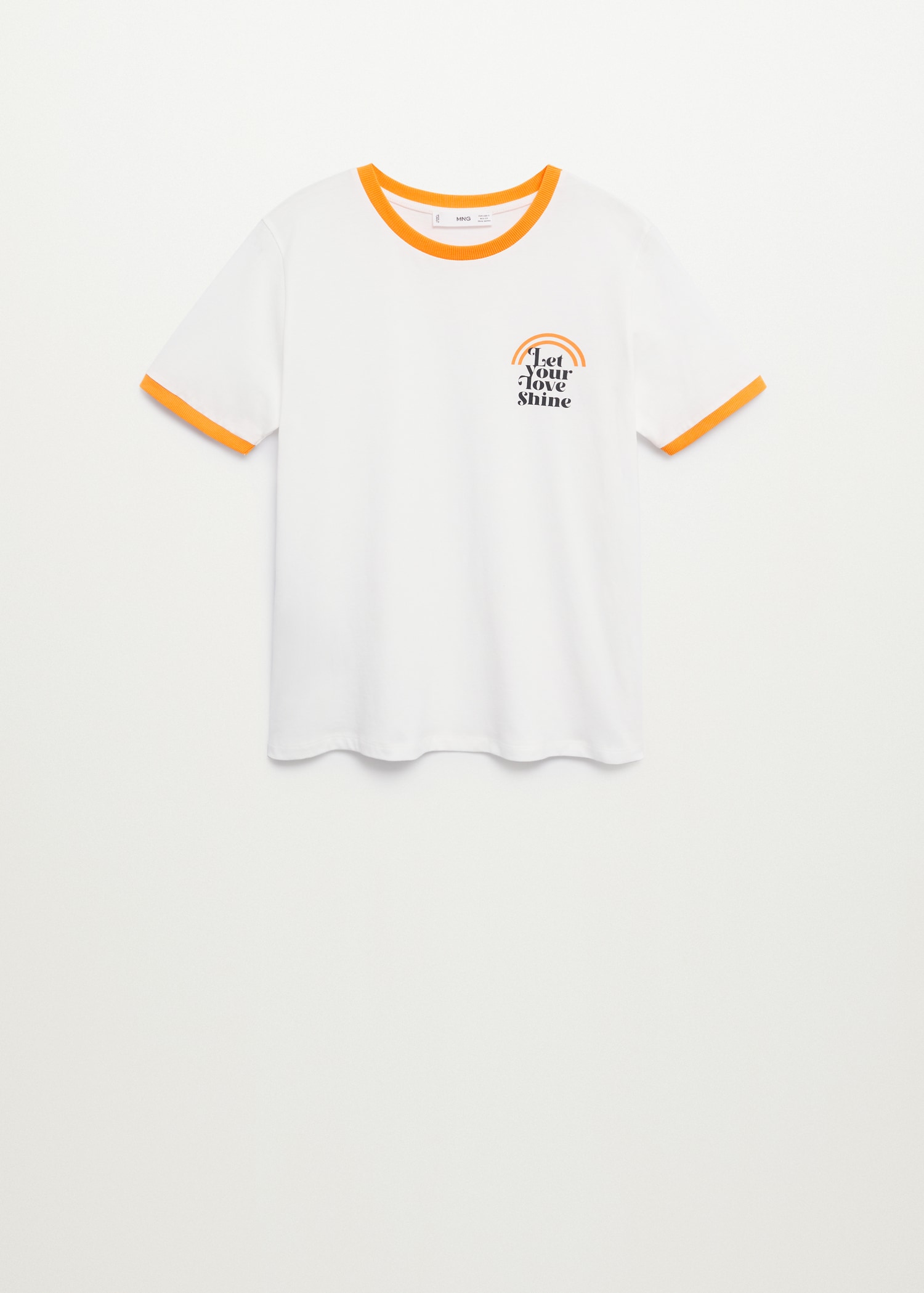 Camiseta algodón orgánico mensaje - Artículo sin modelo
