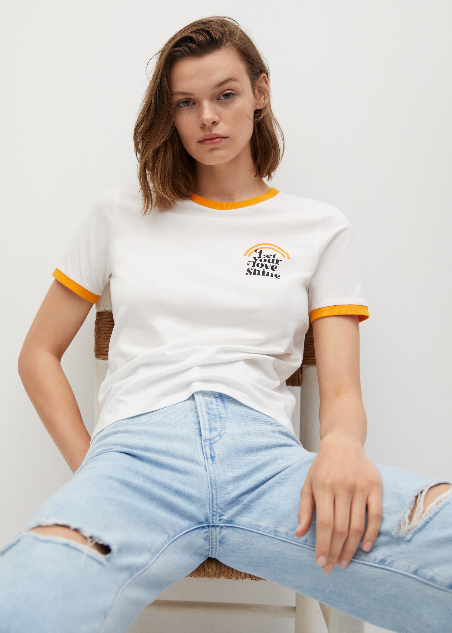 Camiseta algodón orgánico mensaje - Detalle del artículo 1