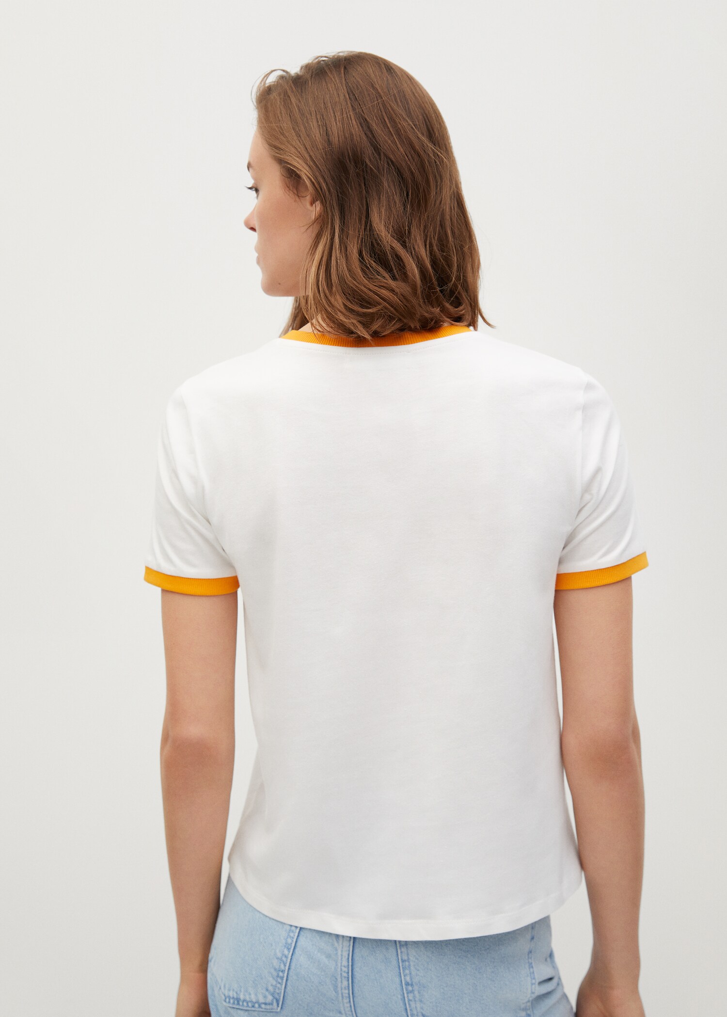 Camiseta algodón orgánico mensaje - Reverso del artículo