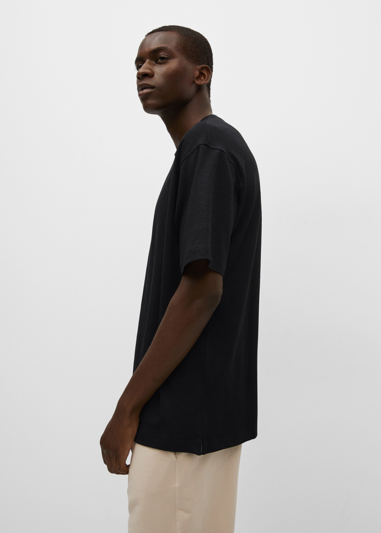 Camiseta lino stretch premium - Detalle del artículo 2