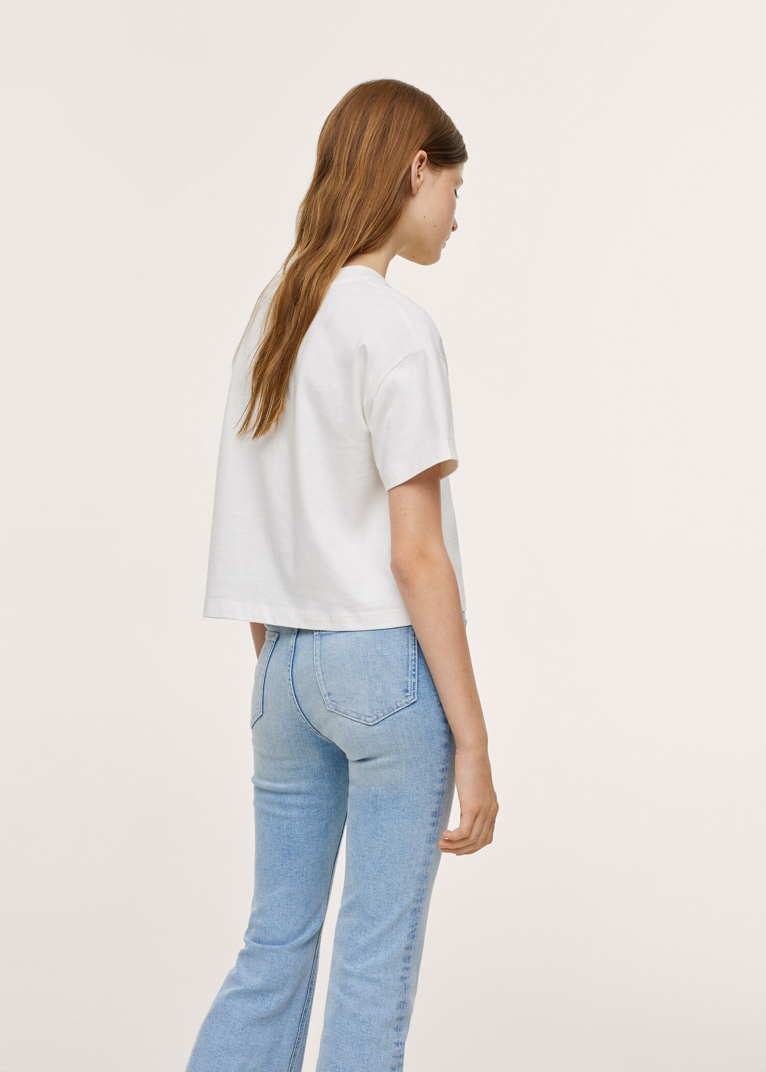 Oversize cotton T-shirt - Details of the article 3