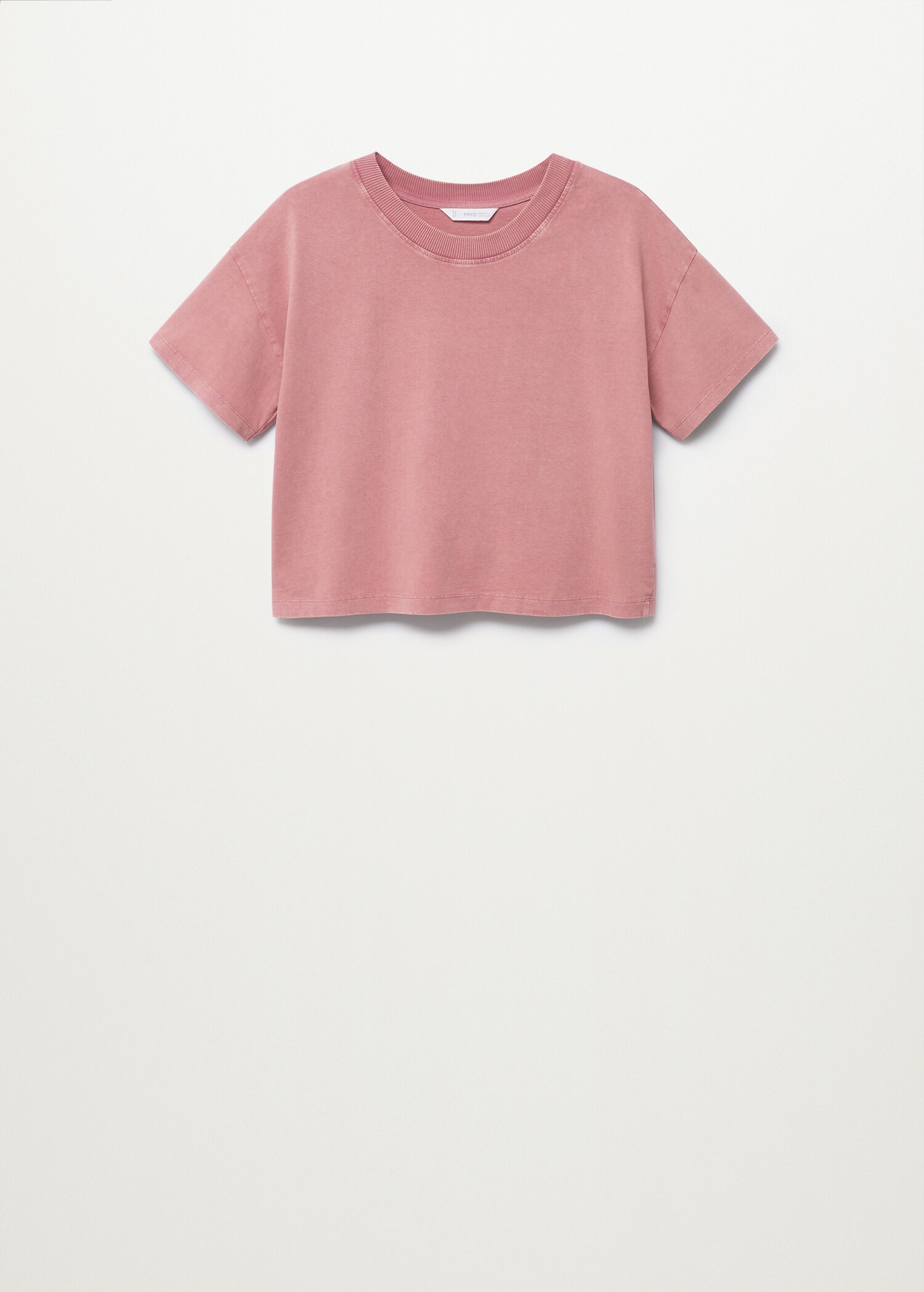 Oversize cotton T-shirt - Article without model
