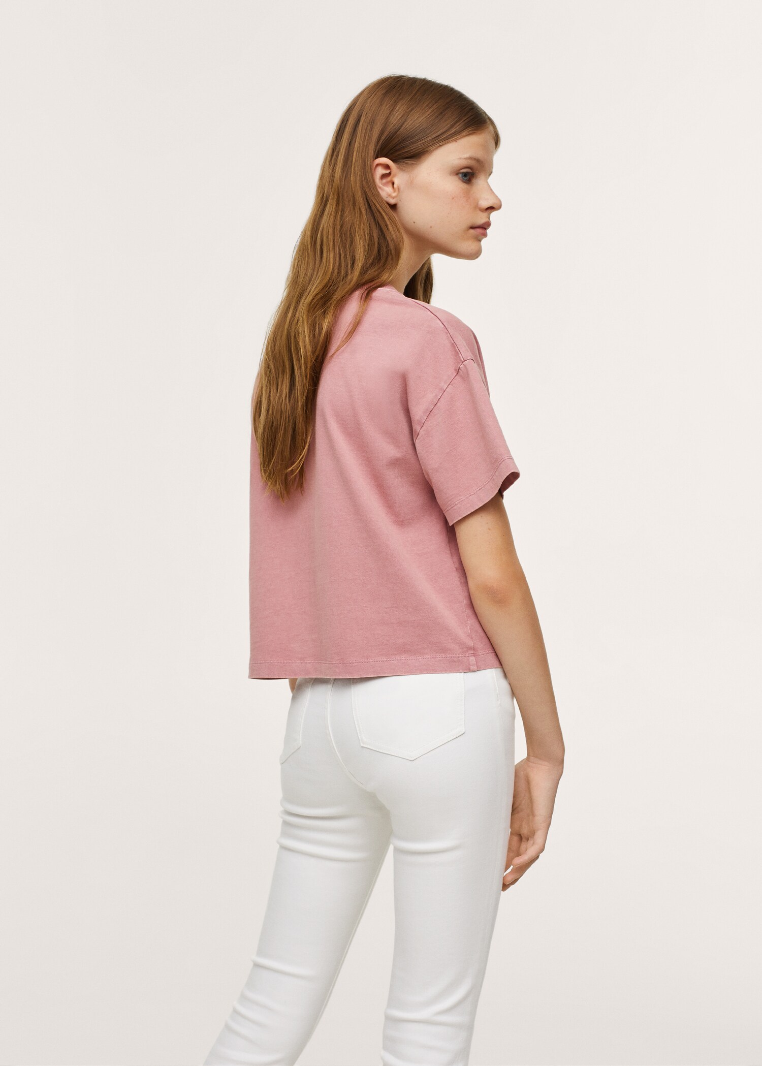 Oversize cotton T-shirt - Details of the article 2