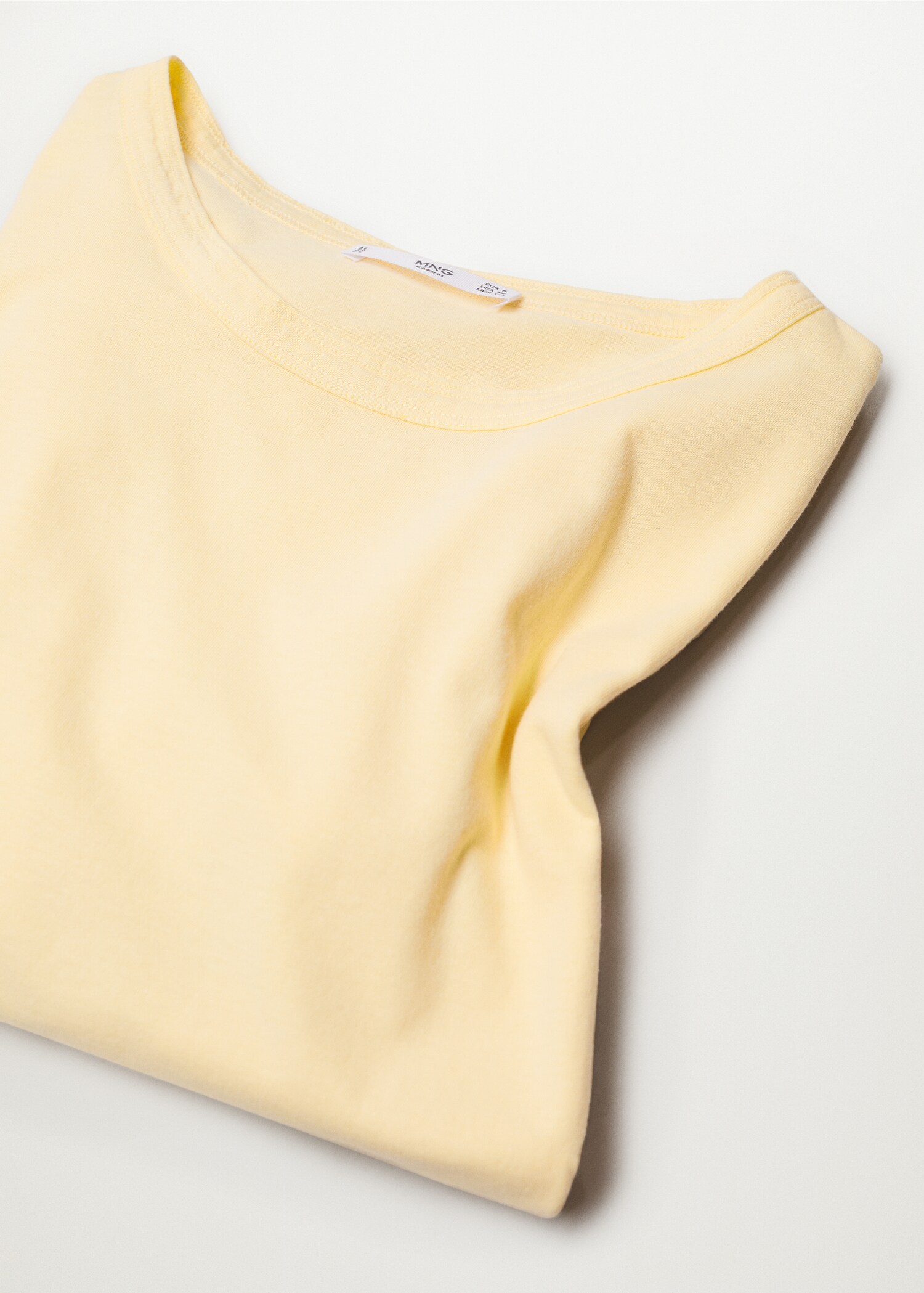Essential cotton-blend T-shirt - Details of the article 8