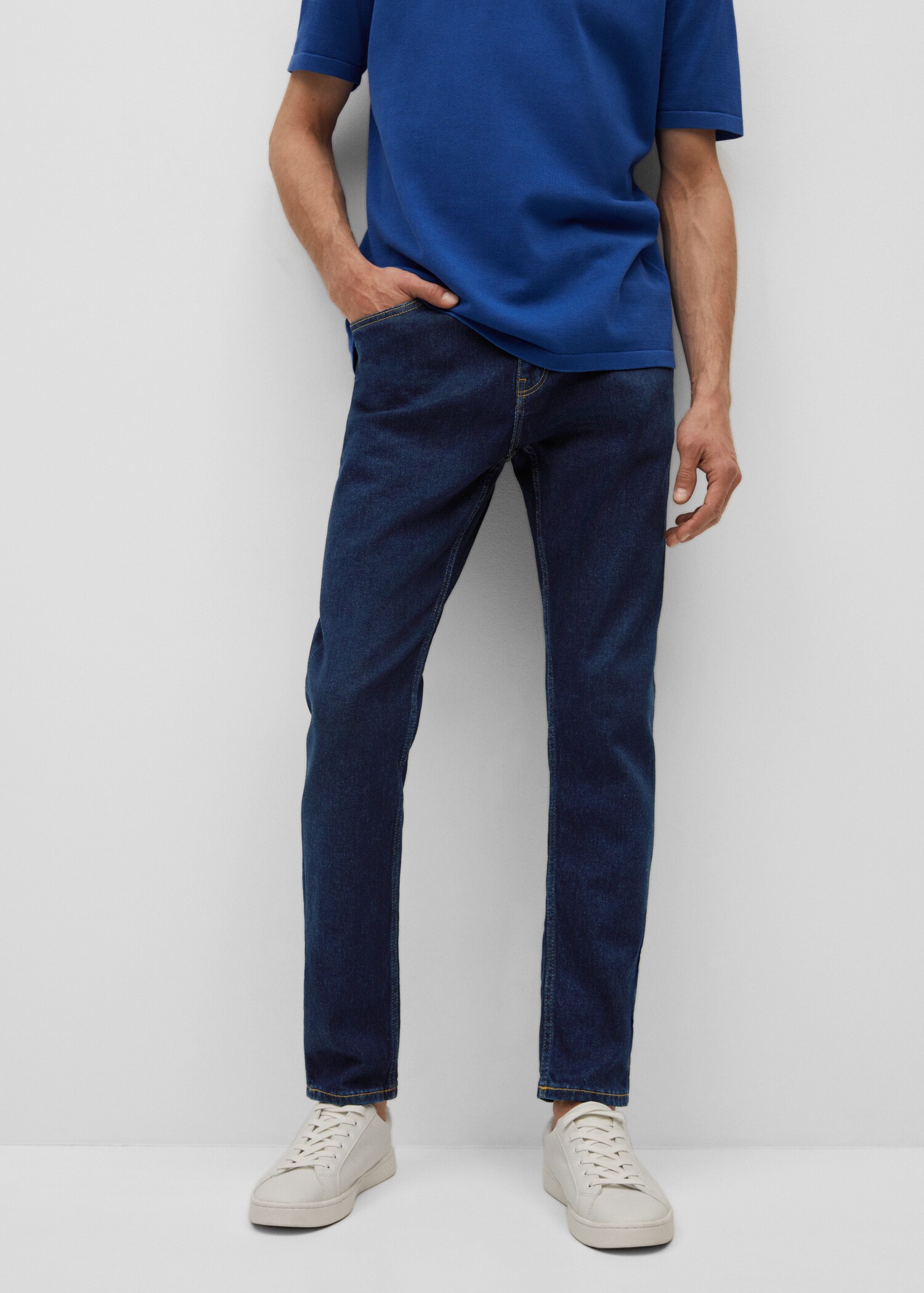 Jeans Tom tapered fit lyocell - Plano medio