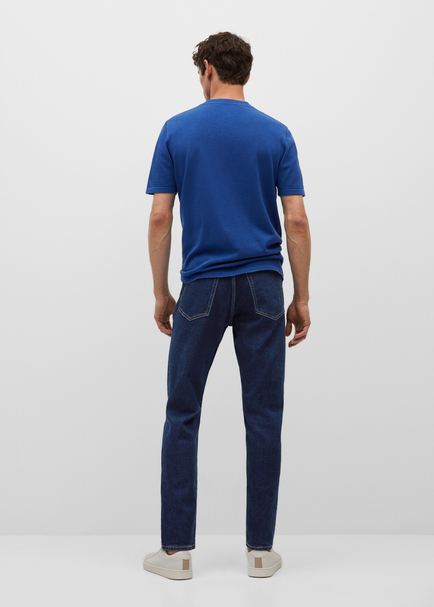 Jeans Tom tapered fit lyocell - Reverso del artículo