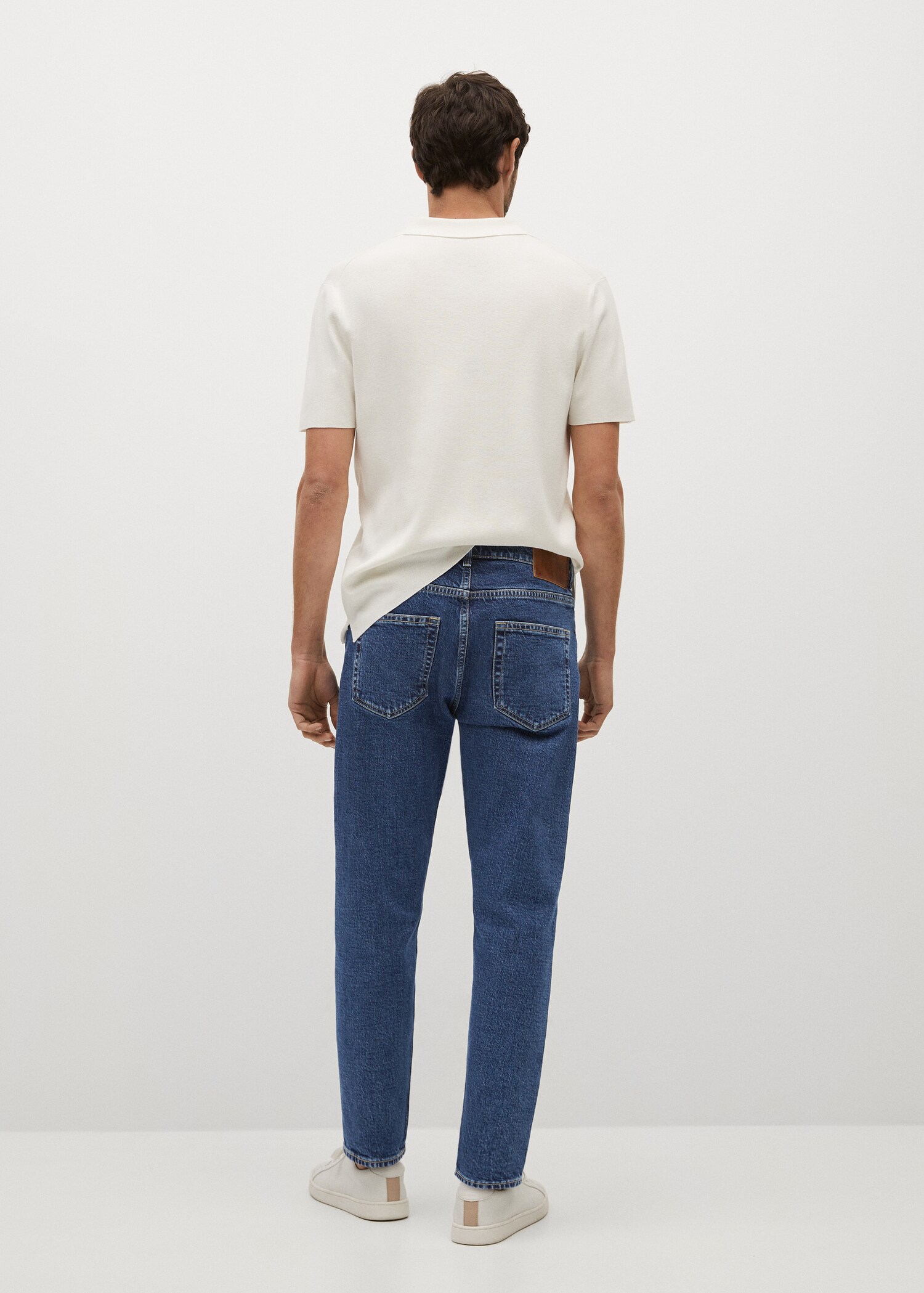 Jeans Ben tapered fit lavado oscuro - Reverso del artículo