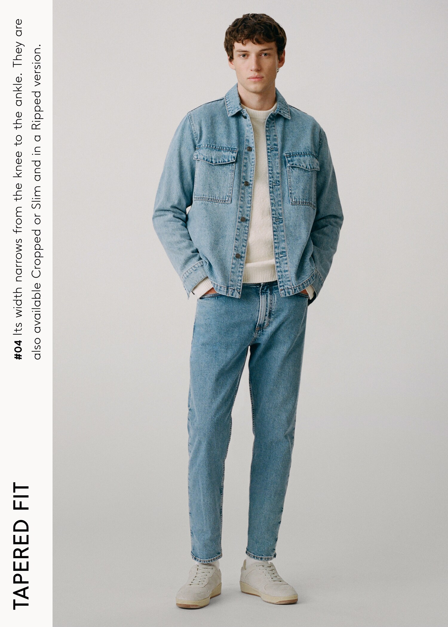 Jeans Ben tapered cropped - Detalle del artículo 4
