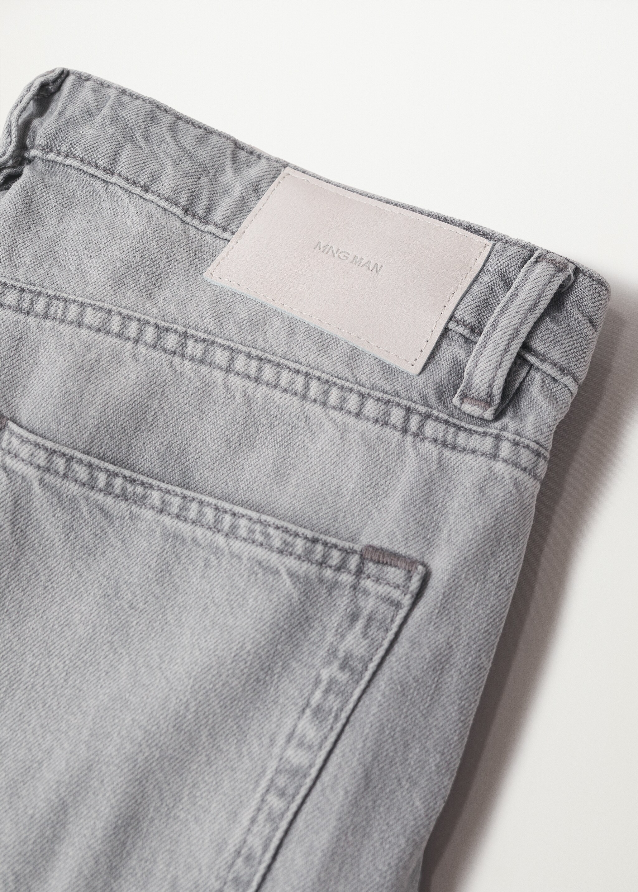 Straight-fit grey Bob jeans - Details of the article 7