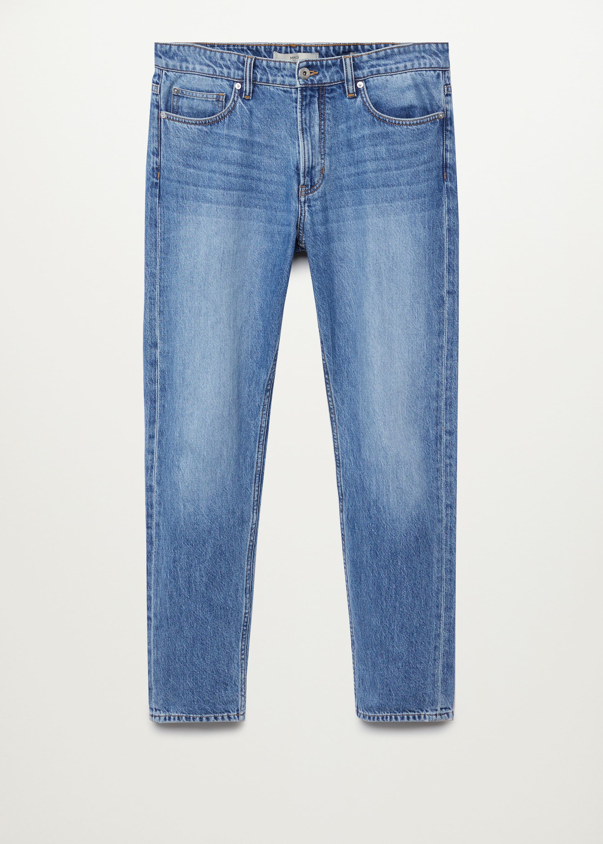 Straight-fit medium wash Bob jeans - Article without model