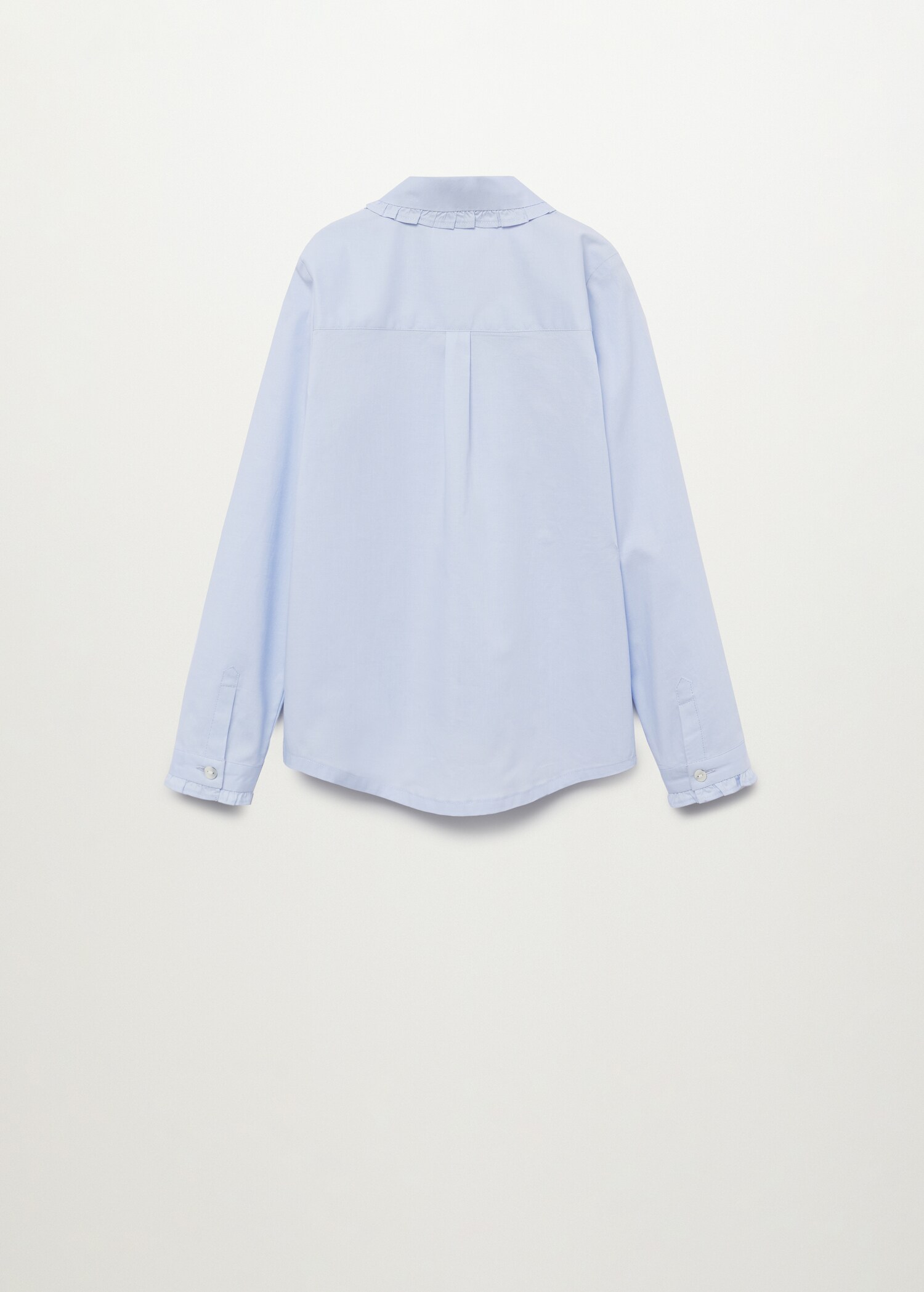 Camisa cuello volante - Reverso del artículo