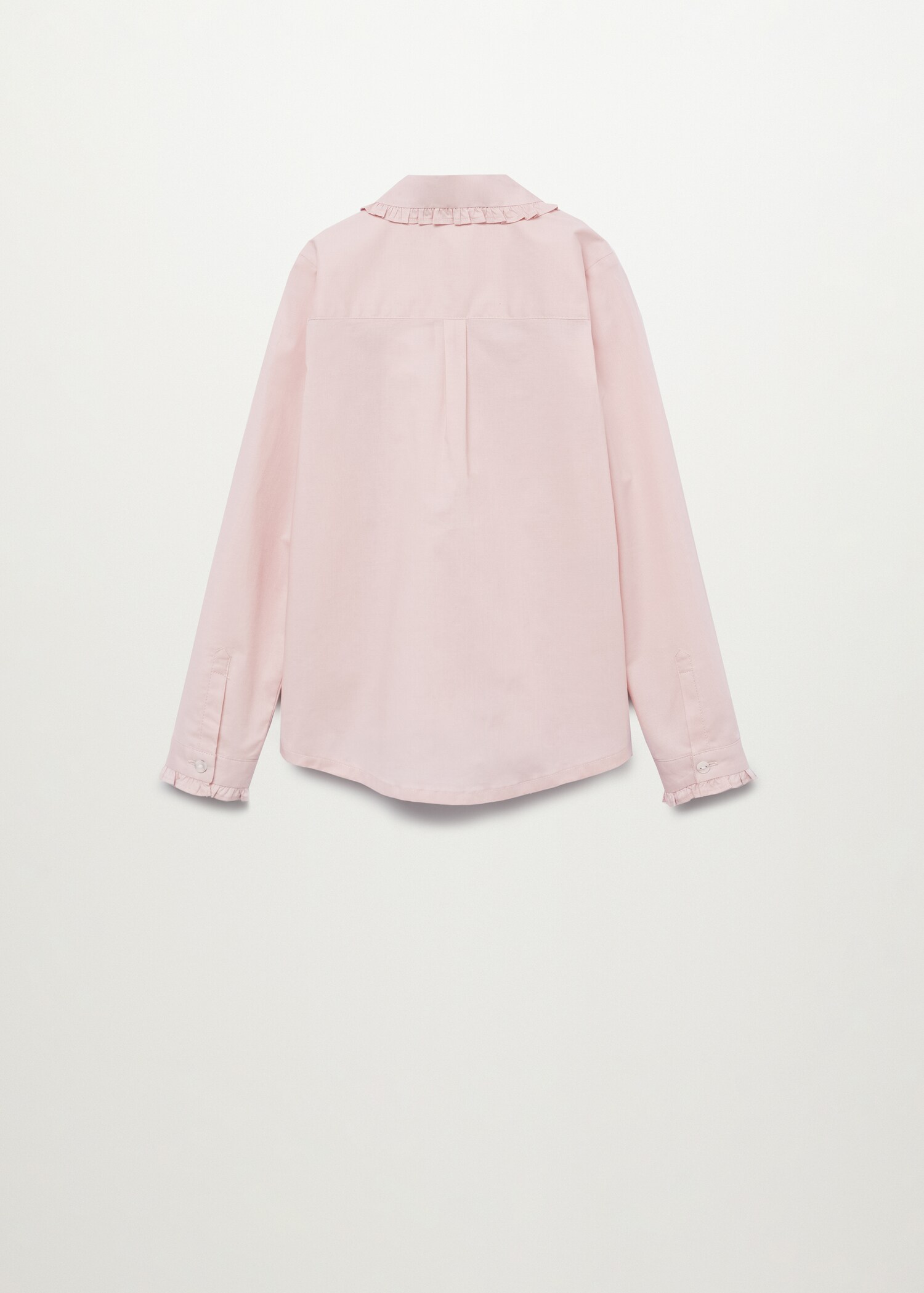 Camisa cuello volante - Reverso del artículo