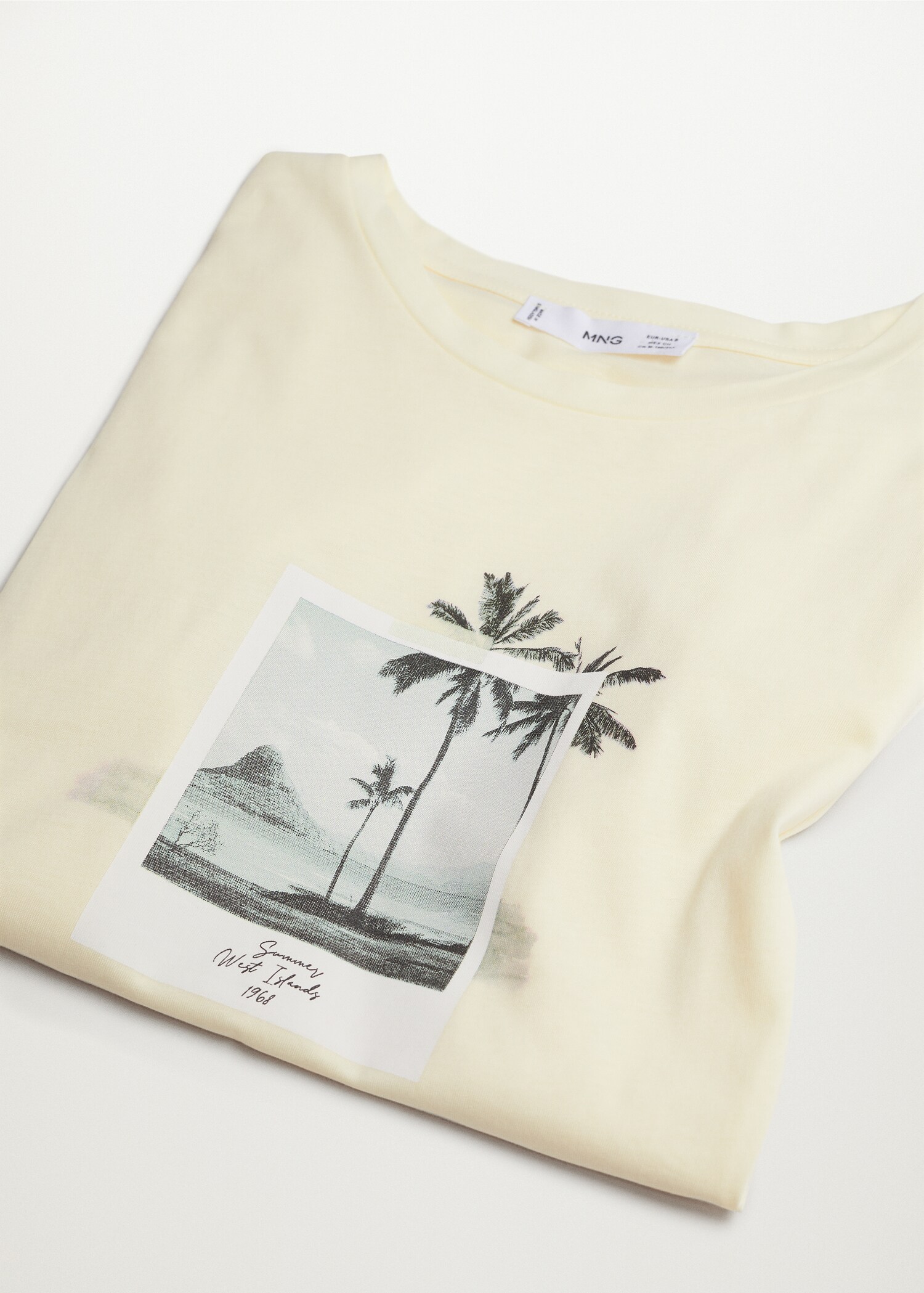 Printed cotton-blend T-shirt - Details of the article 8