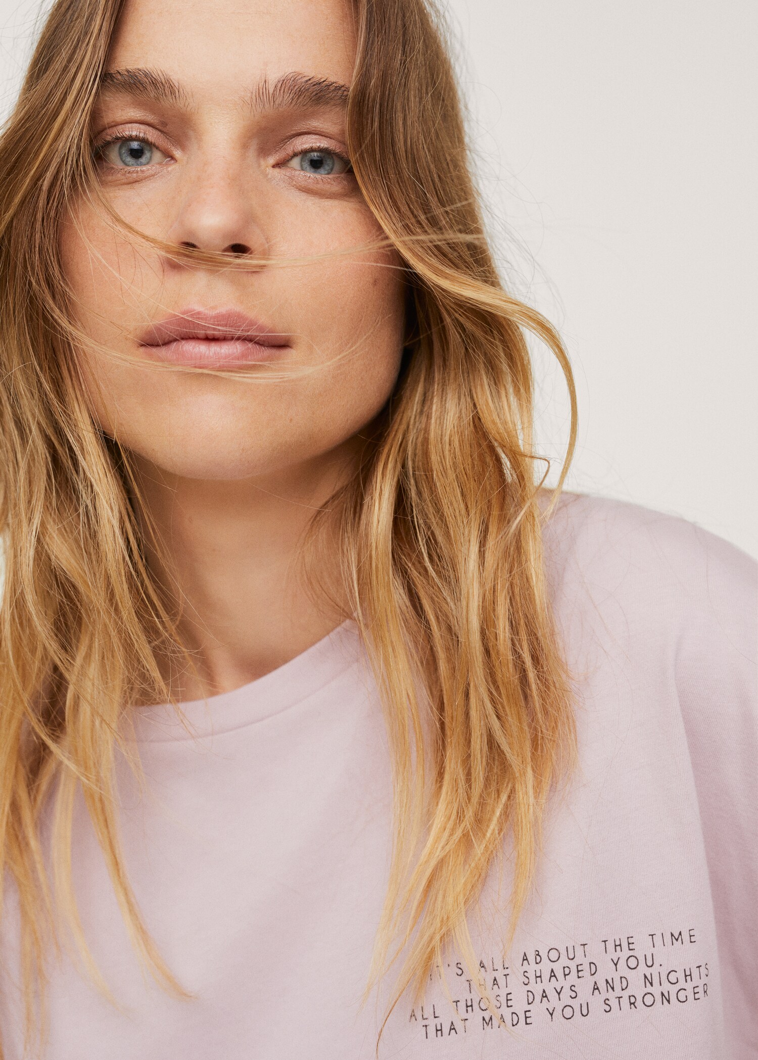 Message crop T-shirt - Details of the article 2