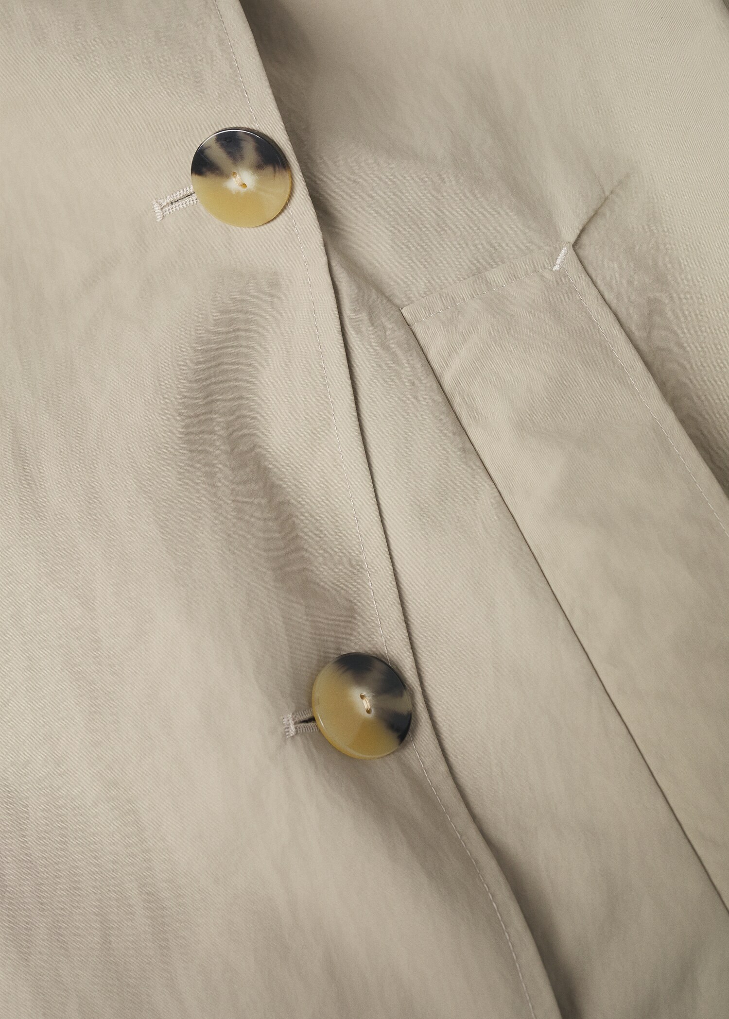 Gabardina larga water repellent - Detalle del artículo 8
