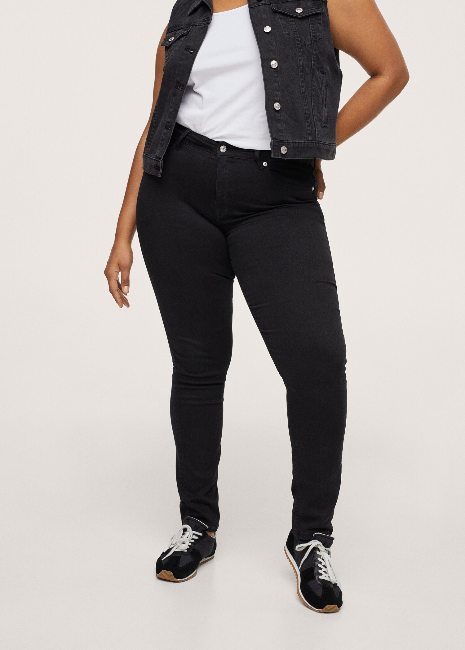 Jeans slim Susan - Plano medio