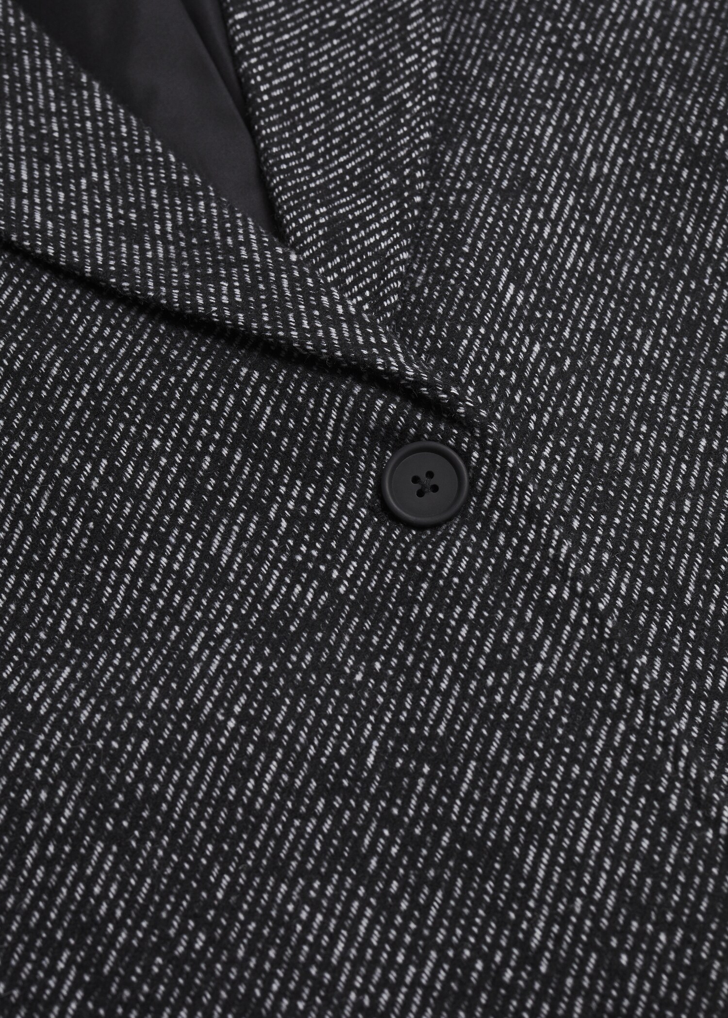 Rovný kabát s klopami - Detail zboží 8