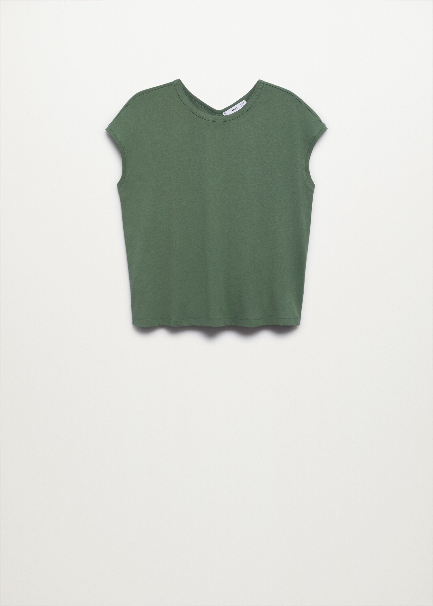 Camiseta algodón abertura espalda - Artículo sin modelo