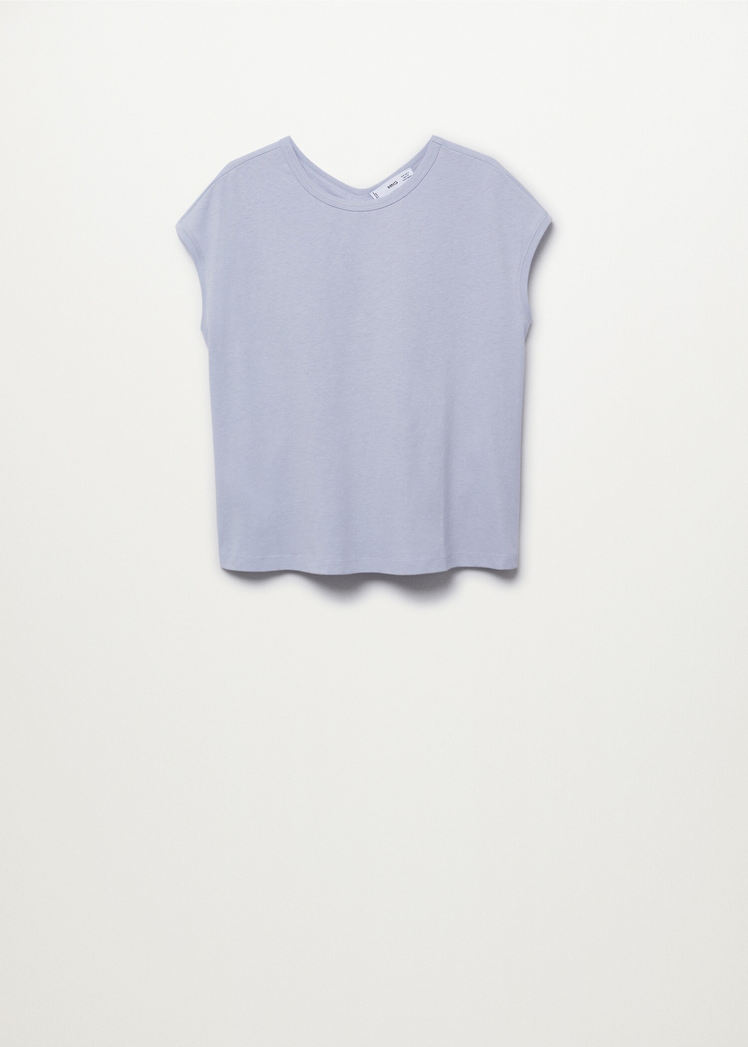 Camiseta algodón abertura espalda - Artículo sin modelo