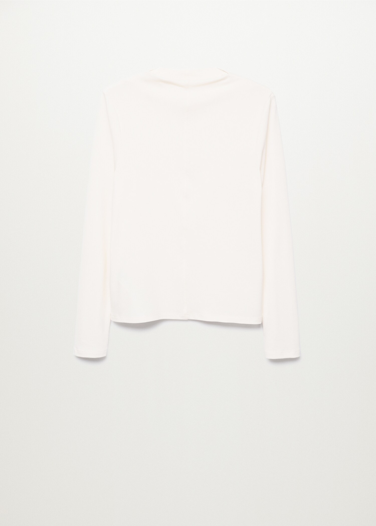 Camiseta manga larga cuello alto - Artículo sin modelo