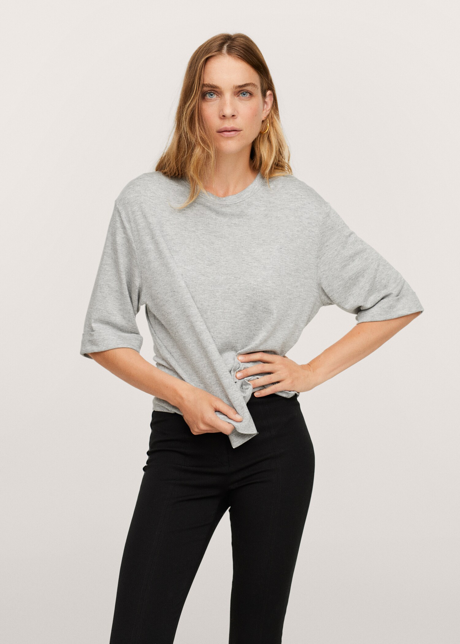 Basic oversized t-shirt - Medium plane