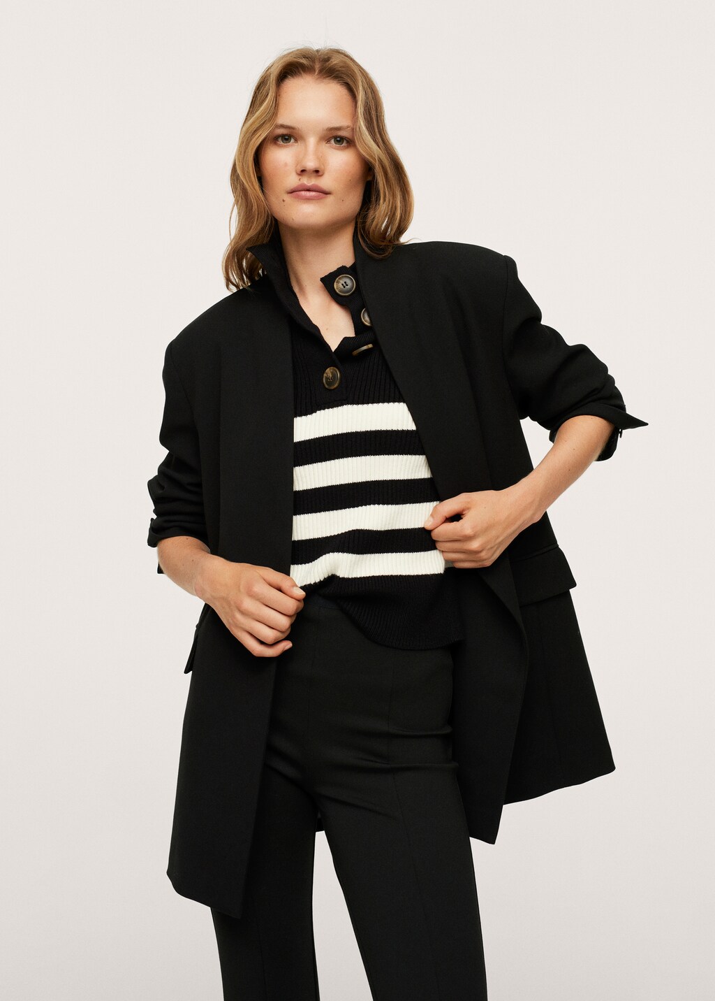 Abrigo estilo americana Mujer MANGO OUTLET EE.UU