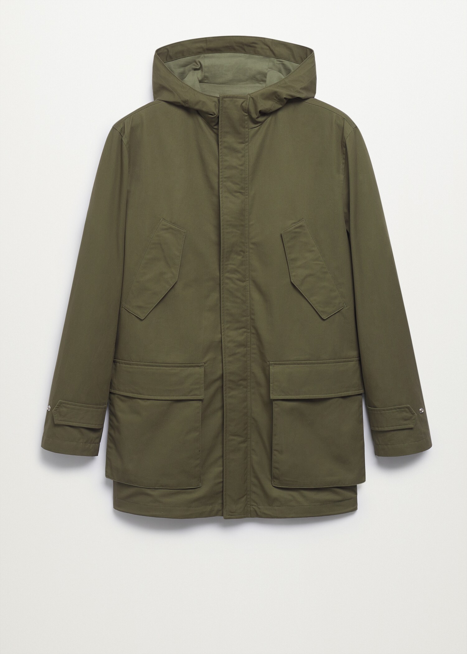 Baumwollparka mit Taschen - Artikel ohne Model