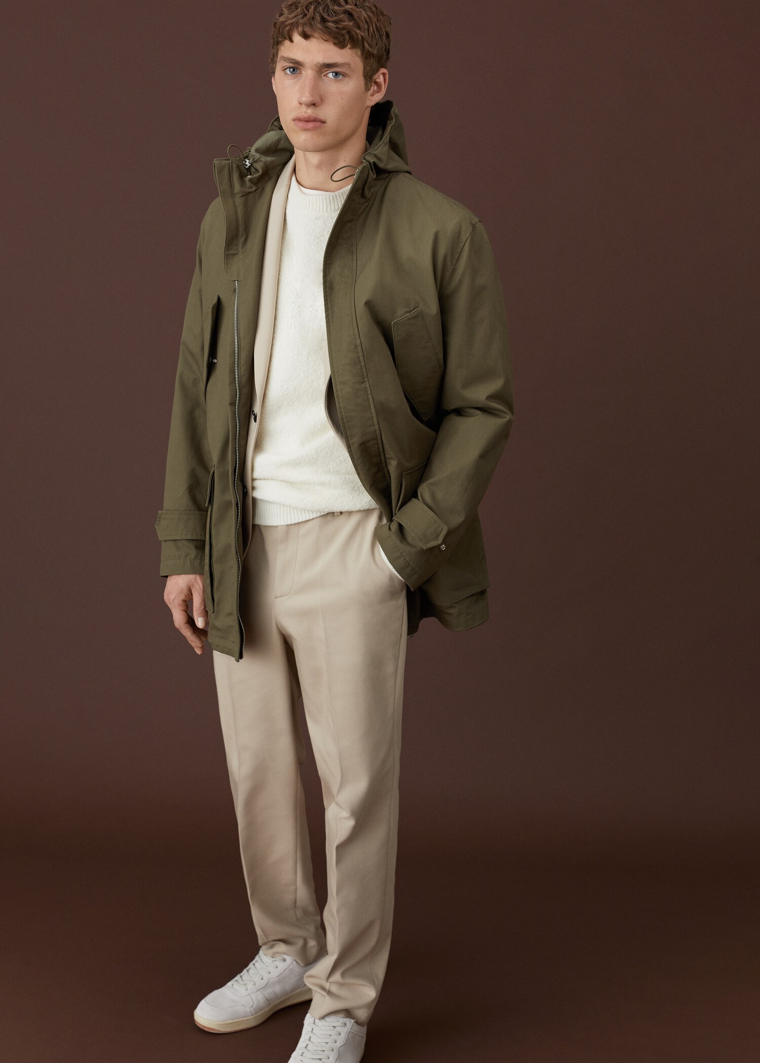 Baumwollparka mit Taschen - Detail des Artikels 6