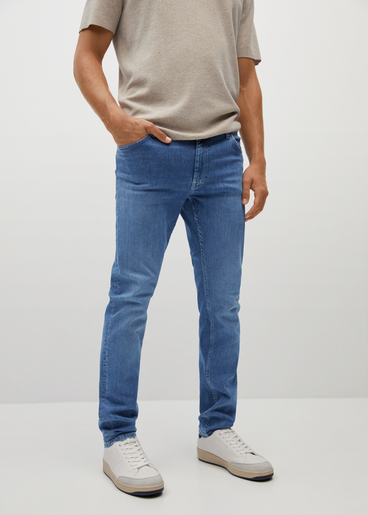 Slim Fit-Jeans Patrick Ultra Soft Touch - Mittlere Ansicht