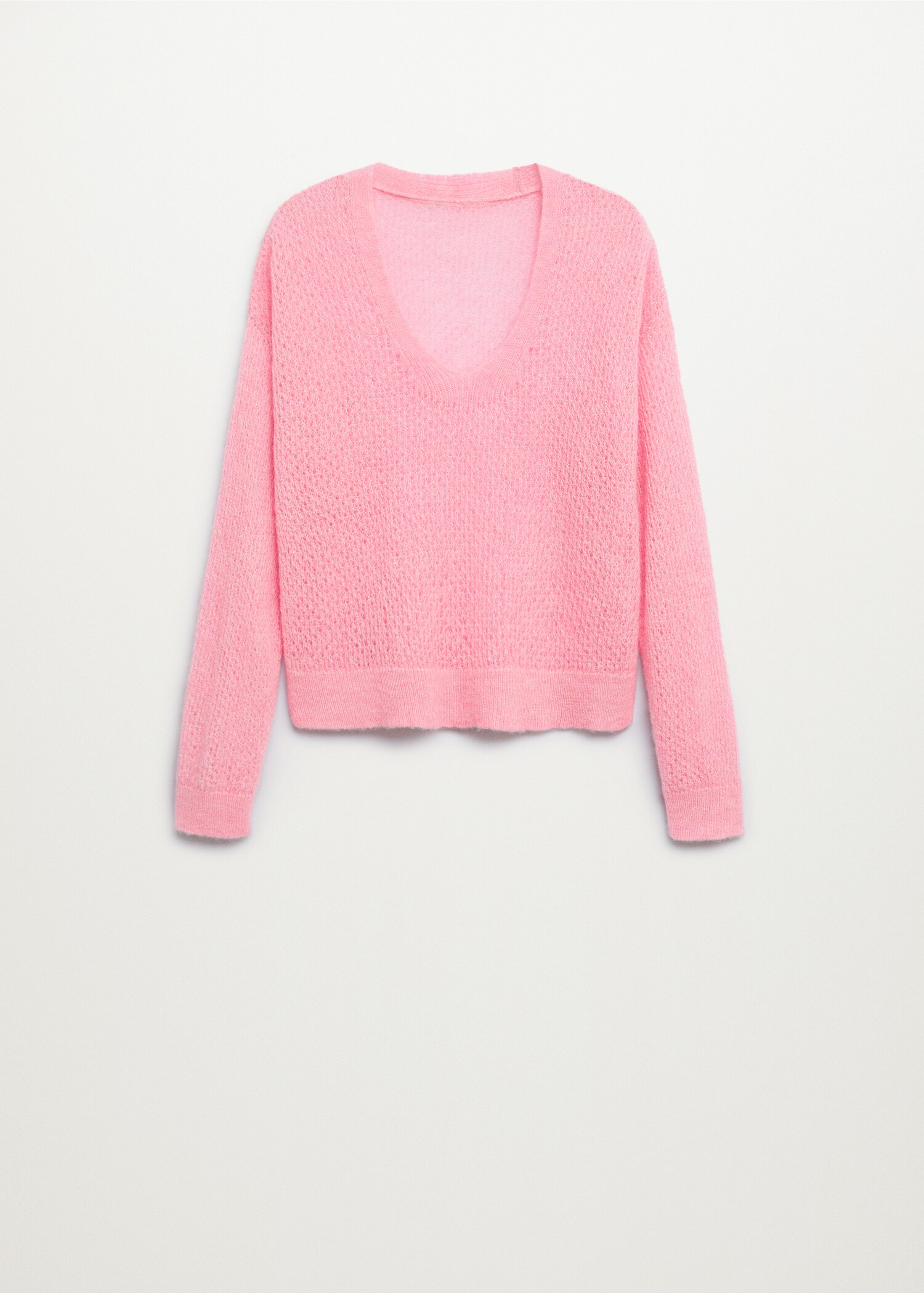 Jersey punto cuello pico - Artículo sin modelo