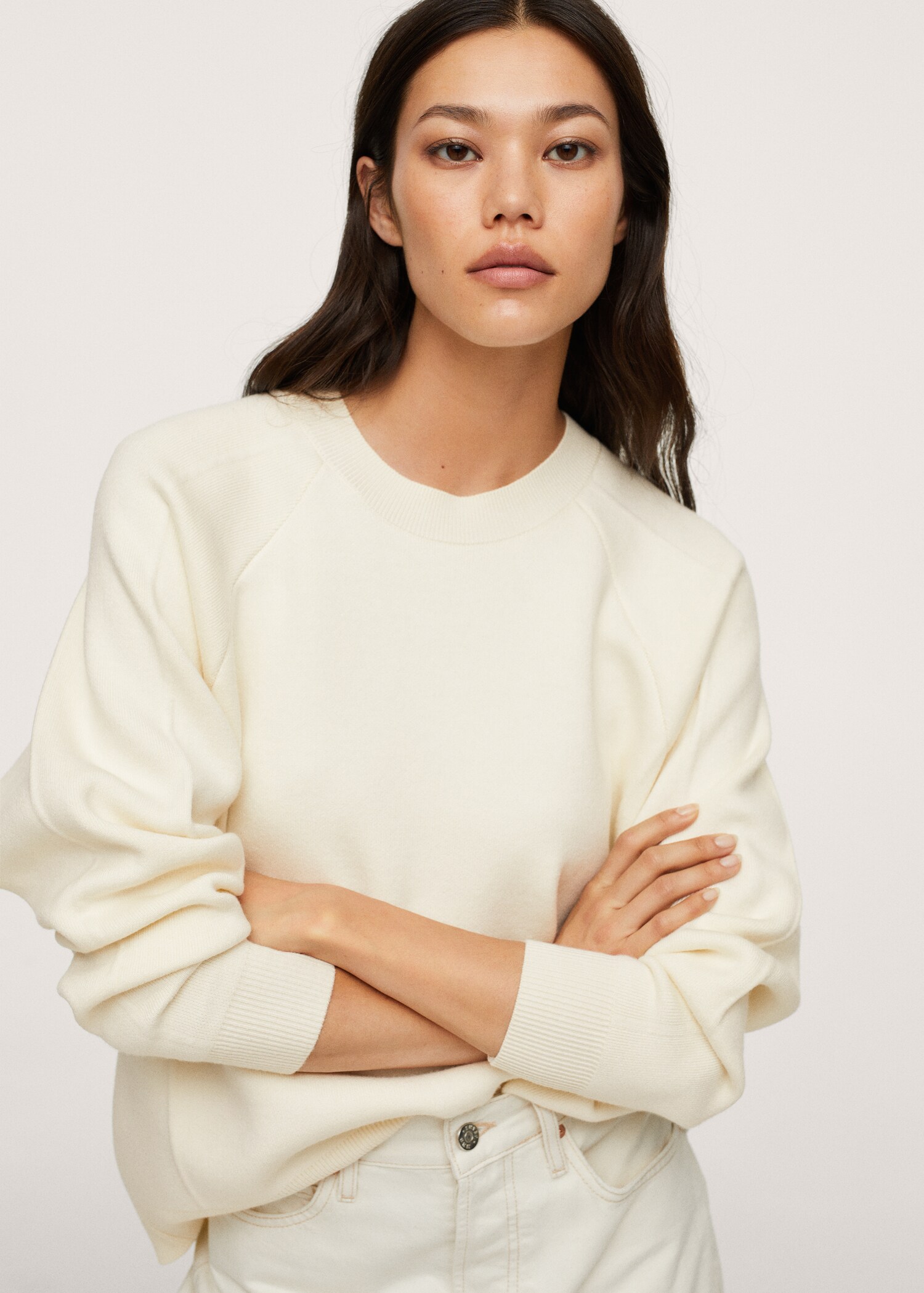 Stretch knit sweater - Details of the article 2