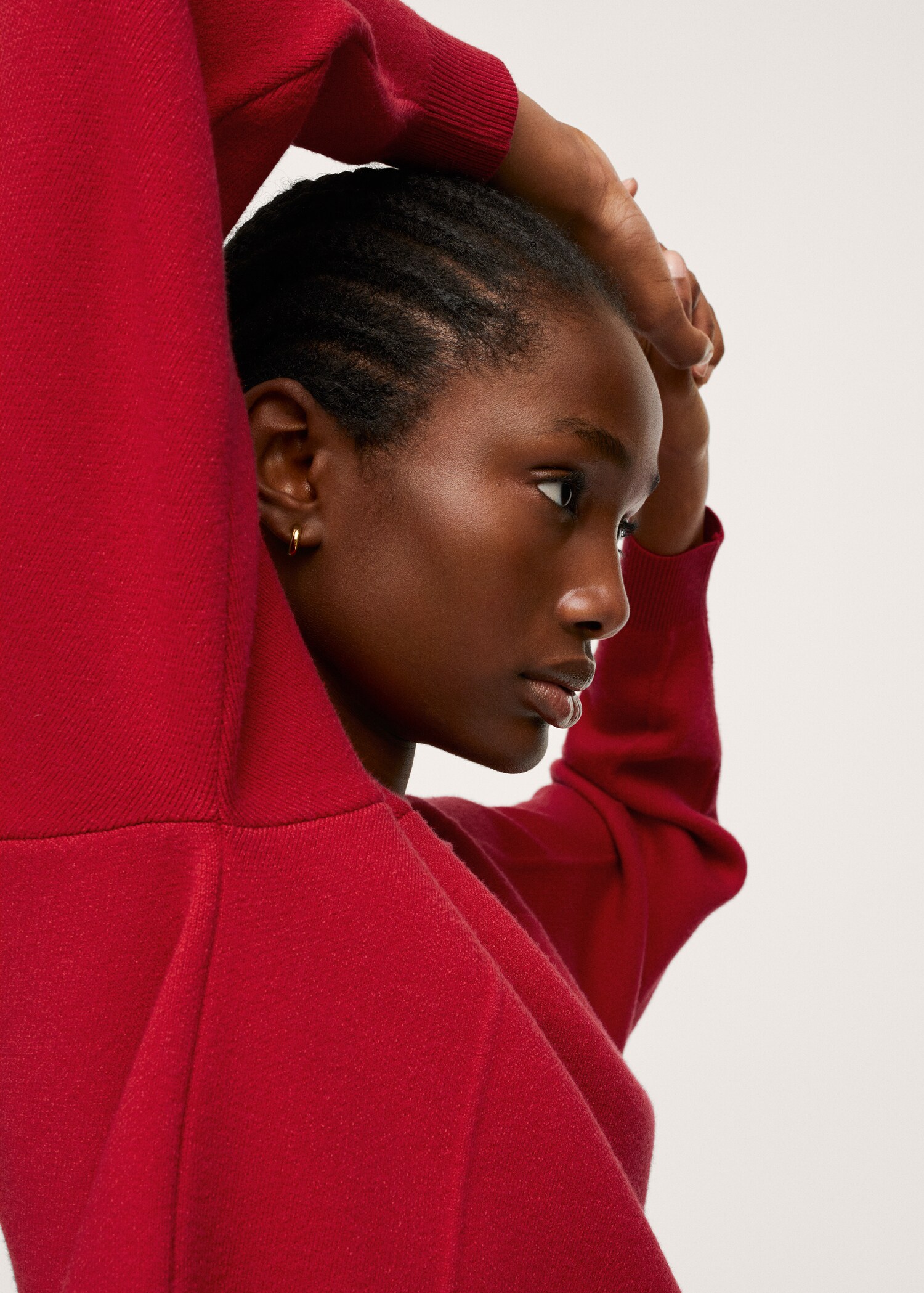 Stretch knit sweater - Details of the article 2