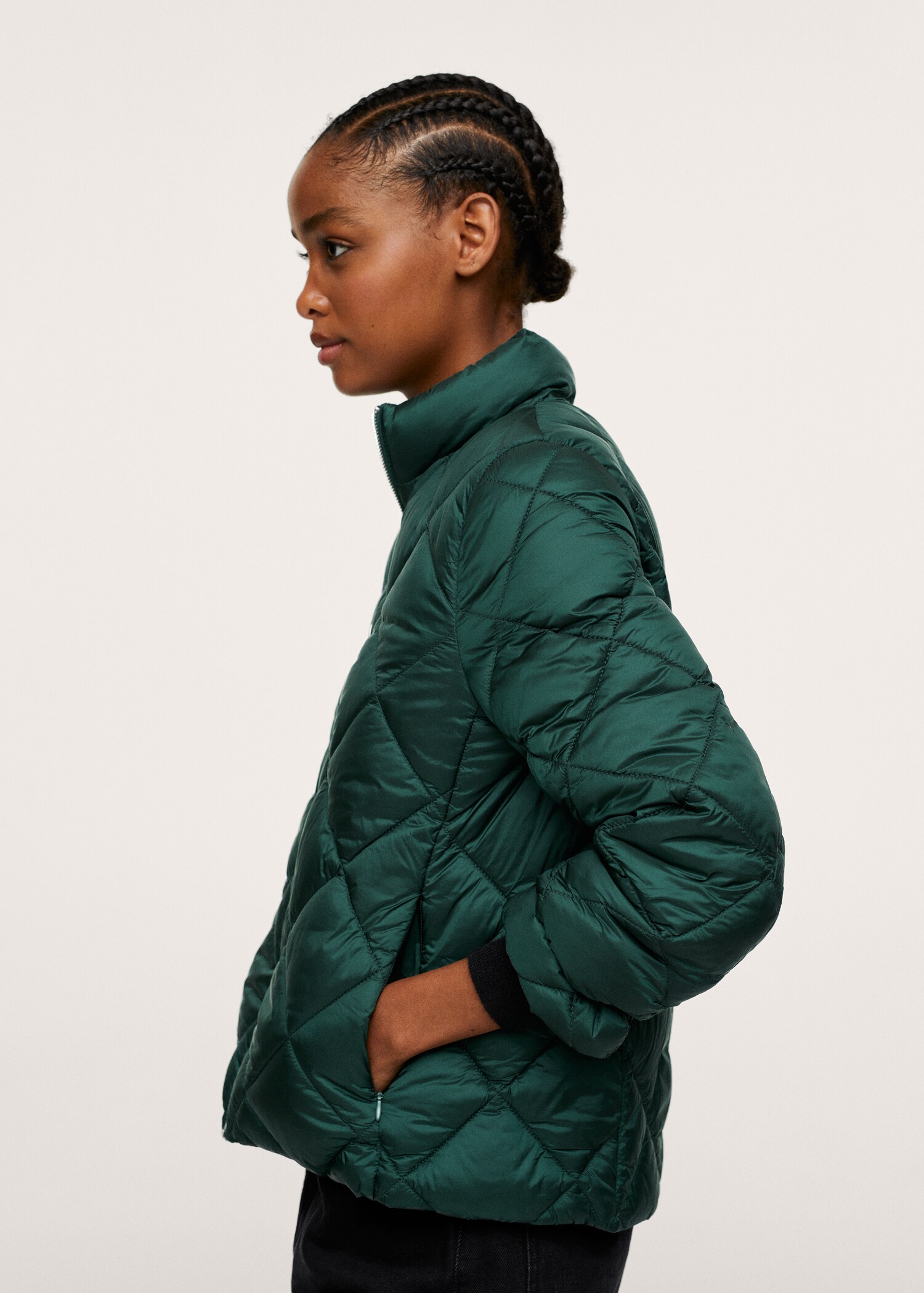 Anorak acolchado impermeable rombos - Detalle del artículo 2