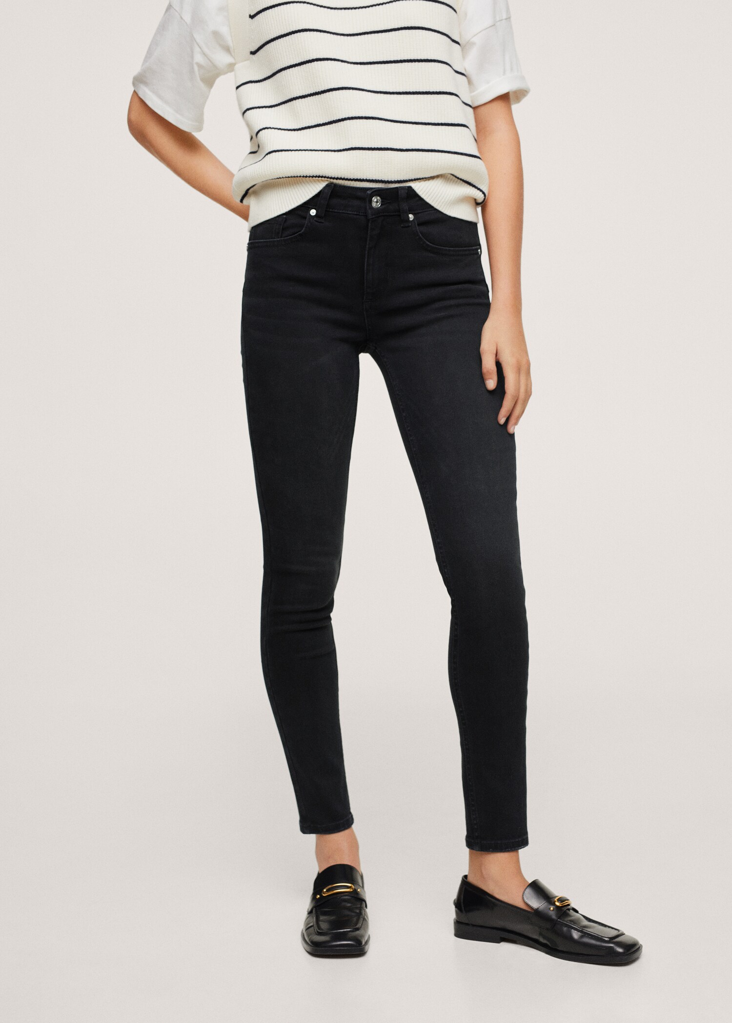 Push-up Skinny Jeans - Mittlere Ansicht