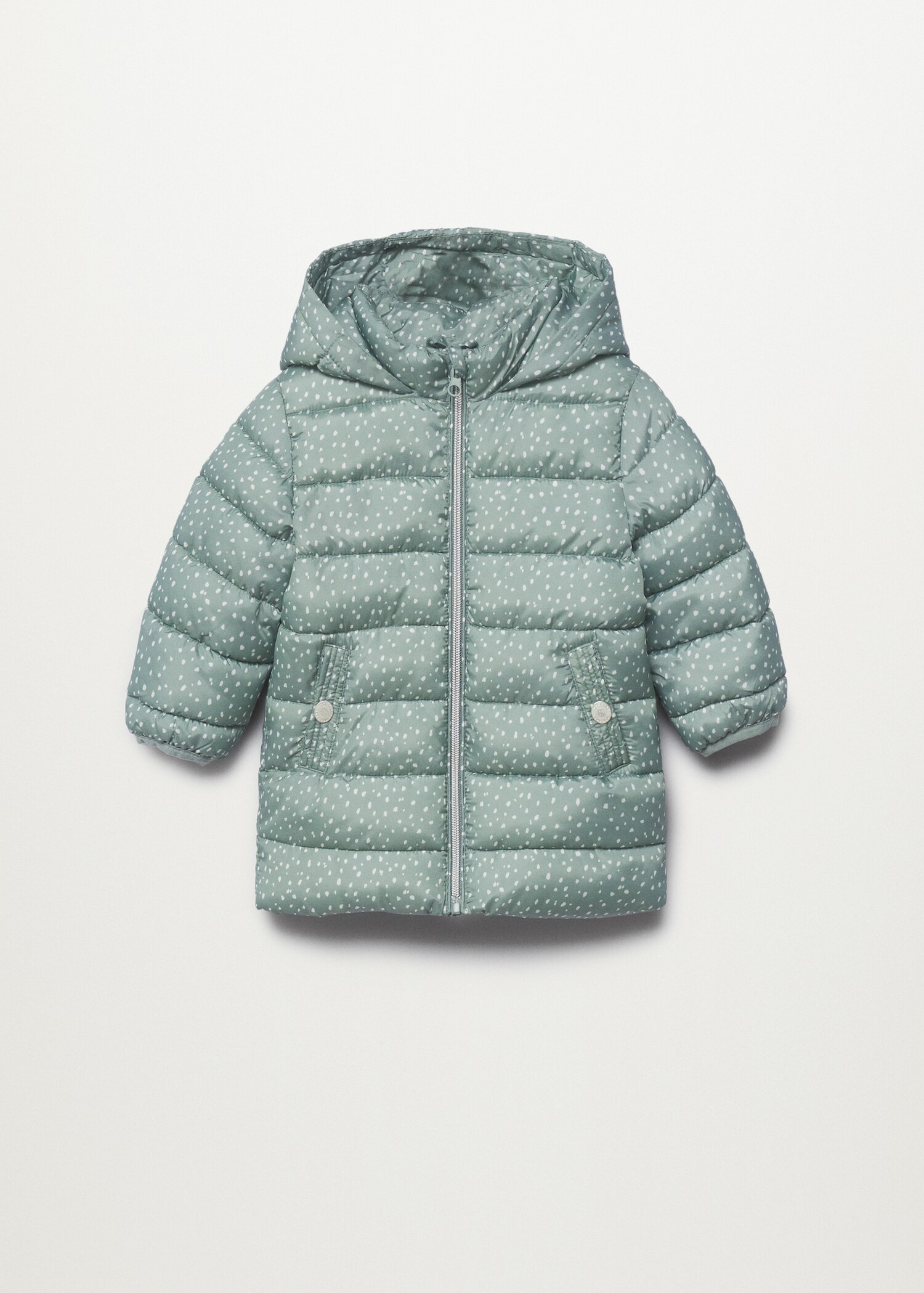 Anorak estampado capucha - Artículo sin modelo