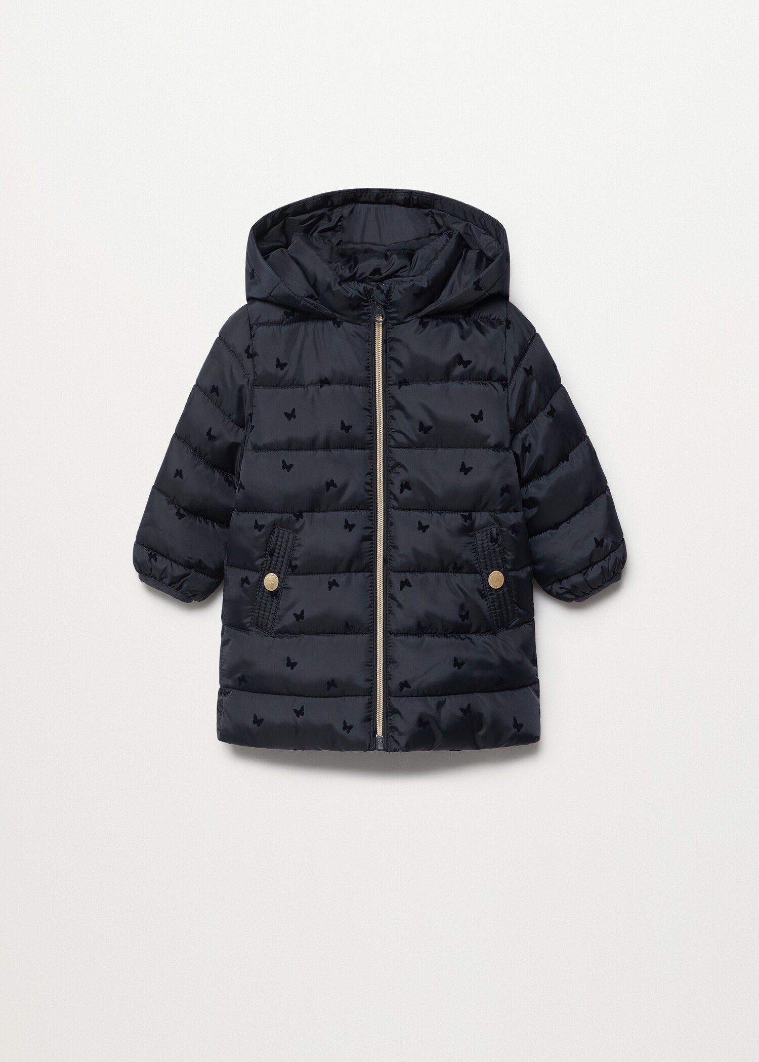 Anorak estampado capucha - Artículo sin modelo