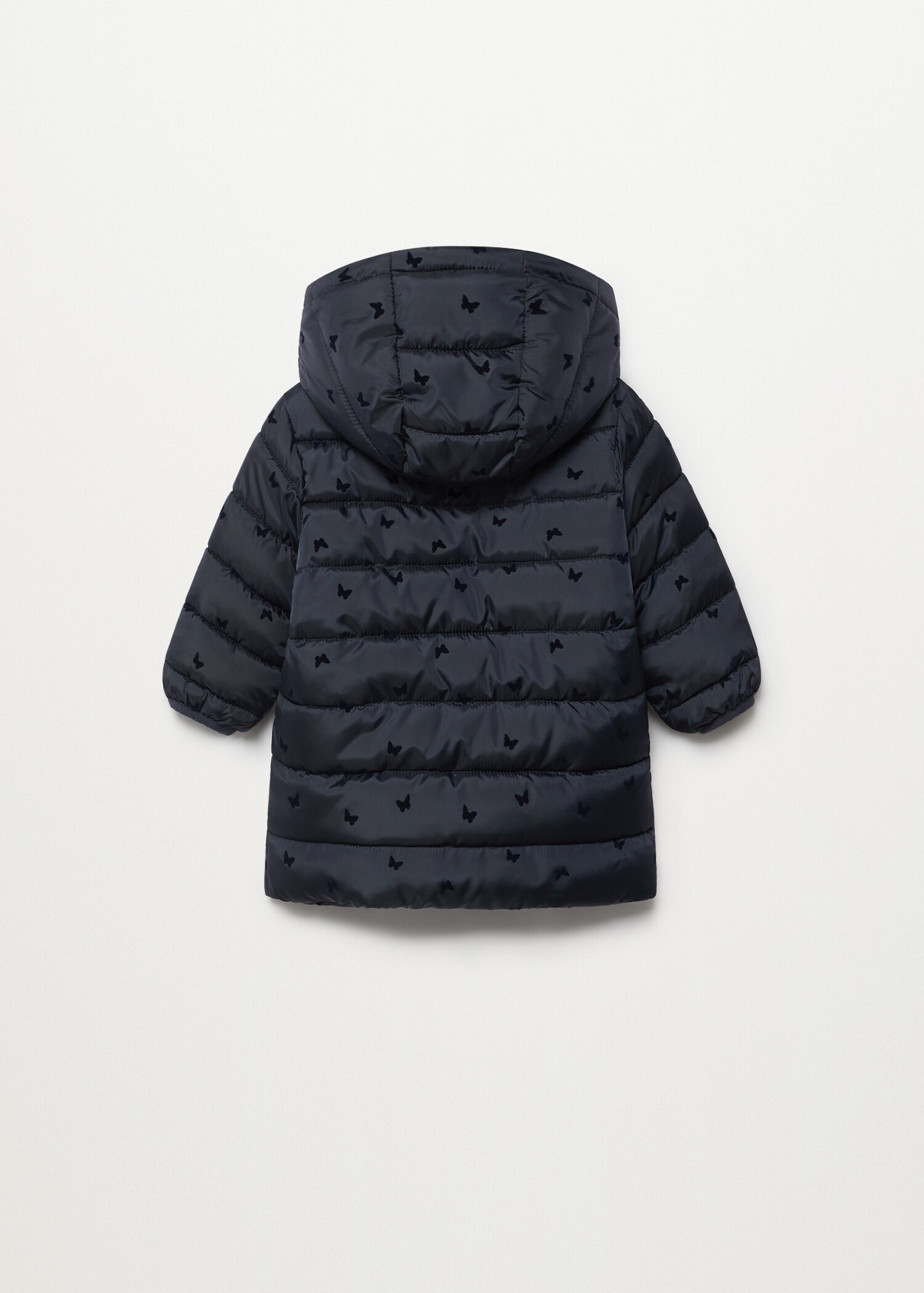 Anorak estampado capucha - Reverso del artículo
