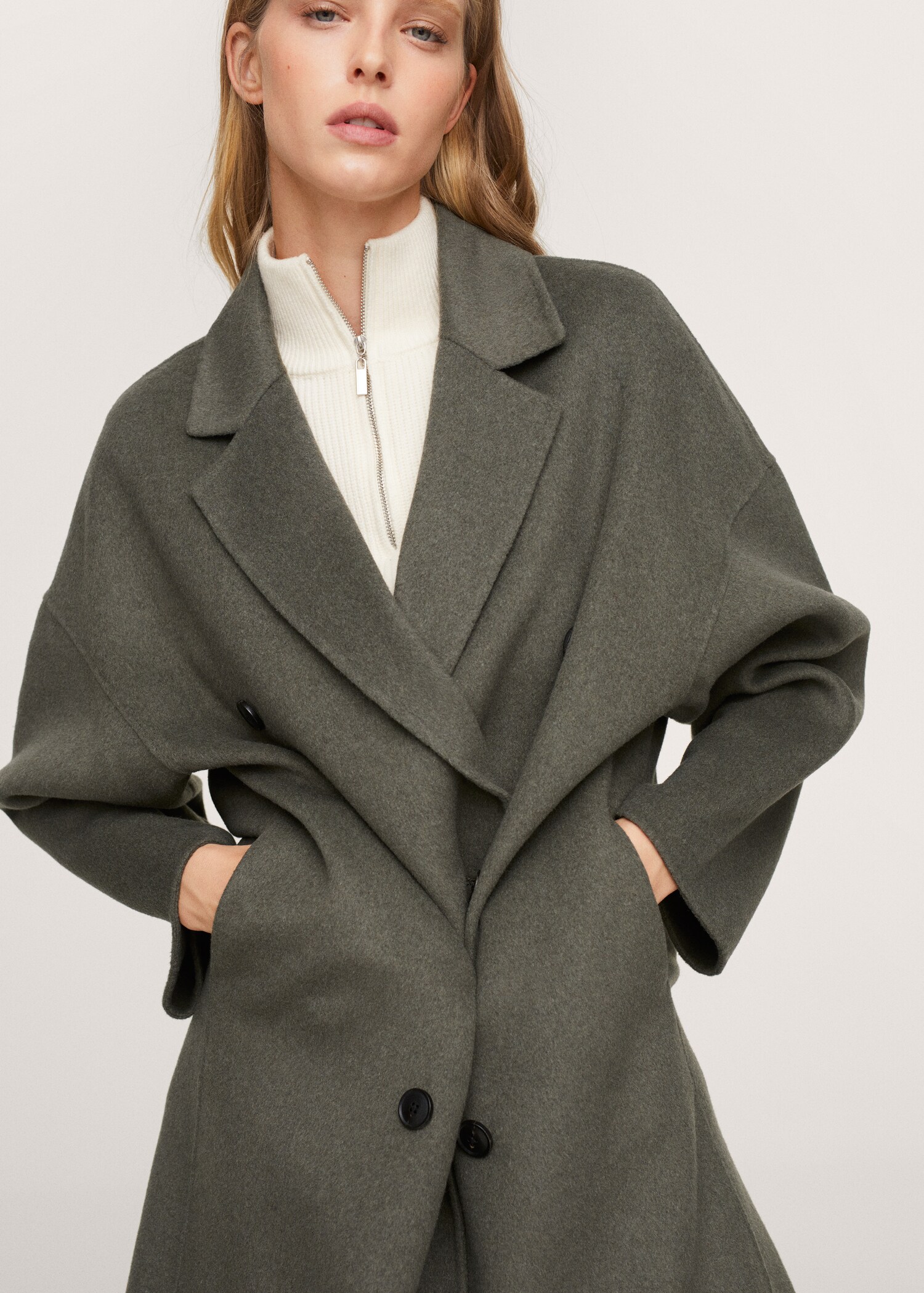 Handmade wool coat - Details of the article 1