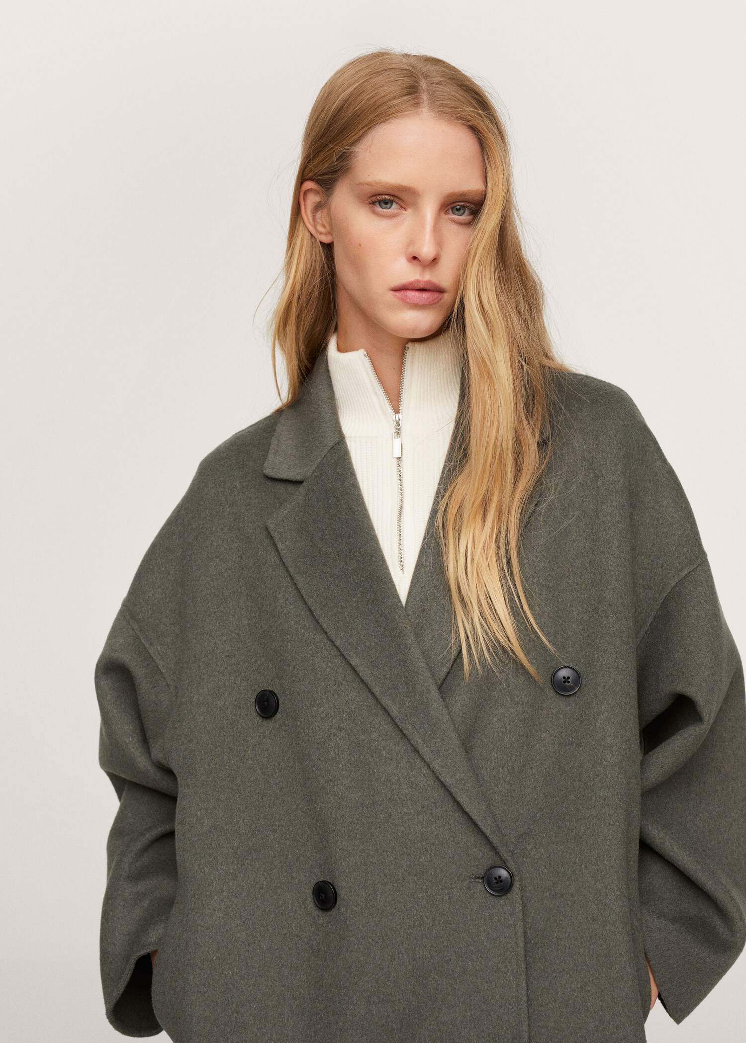 Handmade wool coat - Details of the article 3
